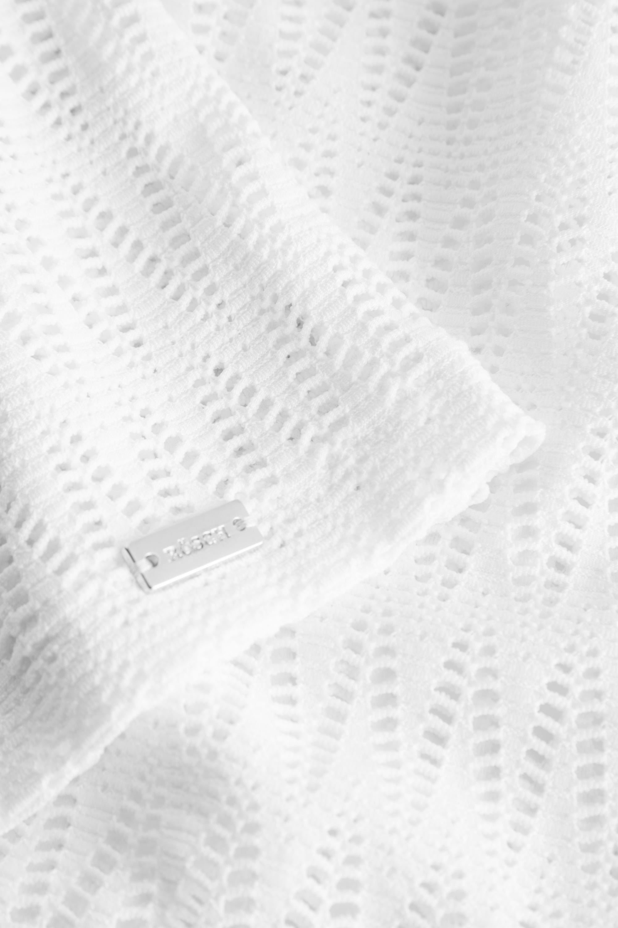 Detailbild 1 von Strandtunika aus Strukturware Grafikmuster Zacken halbtransparent Polyester/Elasthan