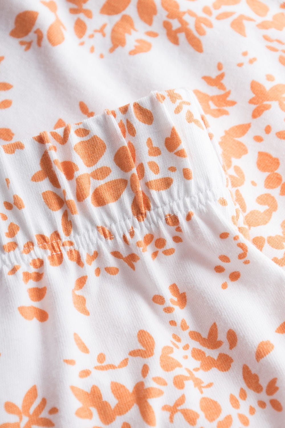 Detailbild 2 von Shorts im Blümchen-Design Orange Mix & Match Baumwolle/Elasthan