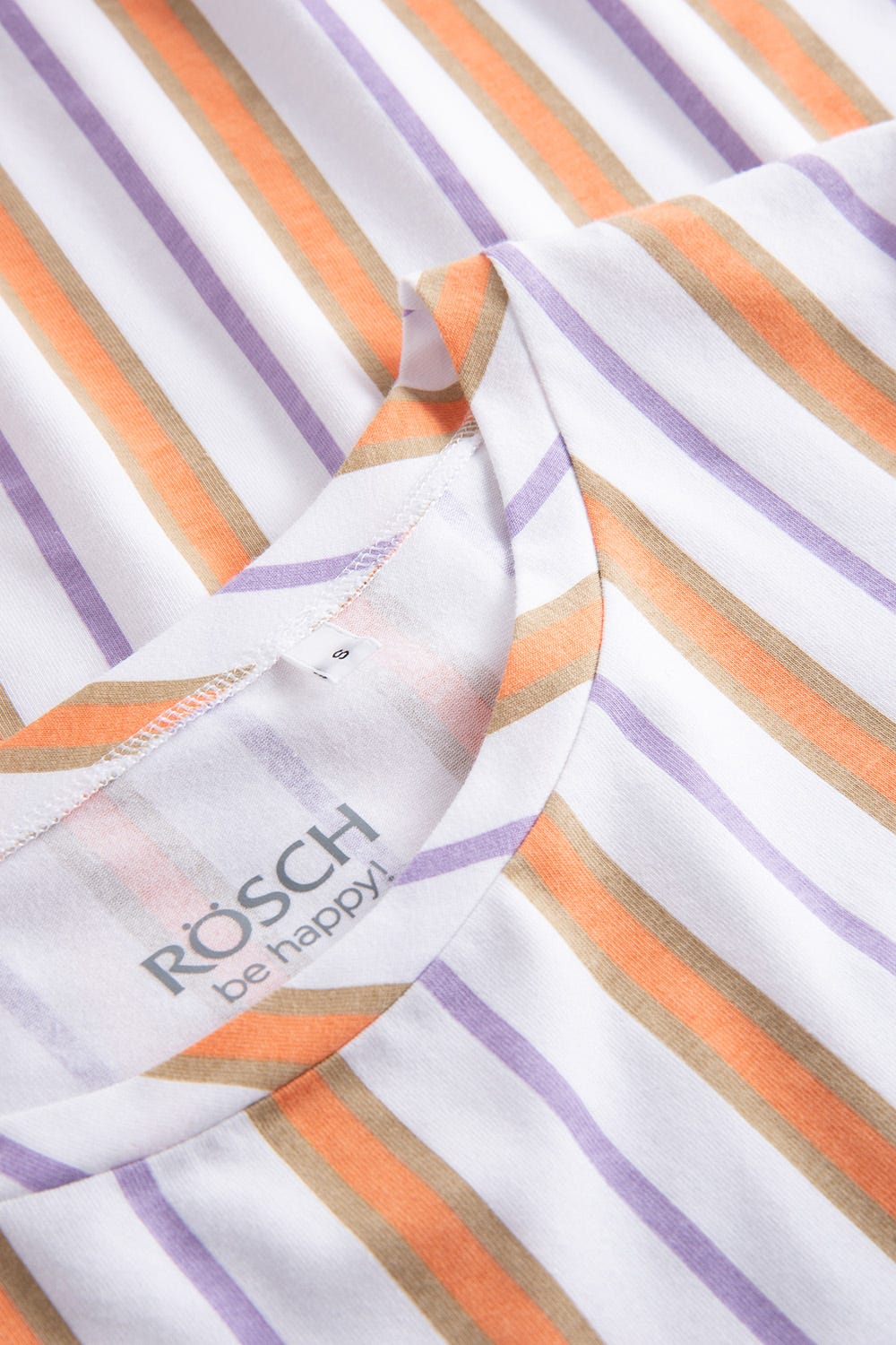 Detailbild 2 von T-Shirt im Streifen-Design Brusttasche Sommer Baumwolle/Elasthan