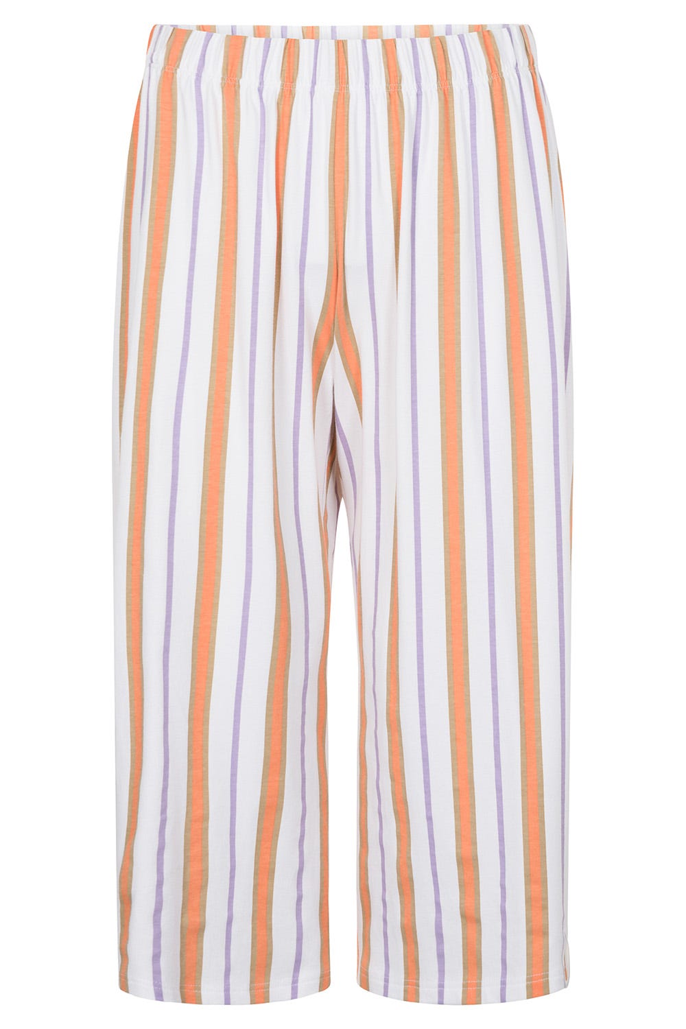 Hollowbild von 3/4-Hose im Streifen-Design Culotte Sommer Baumwolle/Elasthan