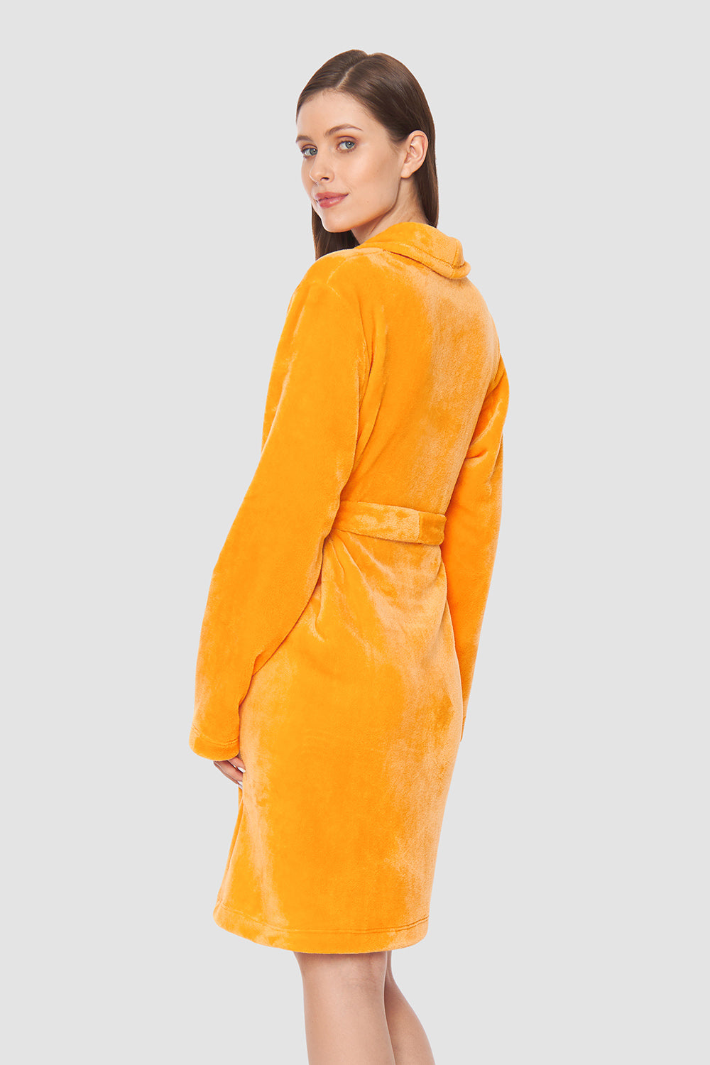 Rückansicht von Rösch Mantel Knielang