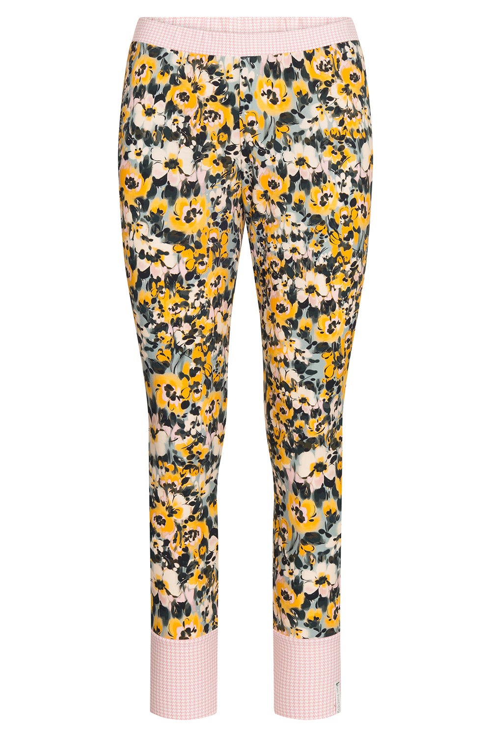 Hollowbild von 7/8-Hose im Muster-Mix Baumwolle/Elasthan