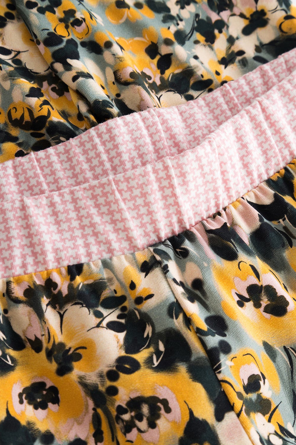 Detailbild 2 von 7/8-Hose im Muster-Mix Baumwolle/Elasthan