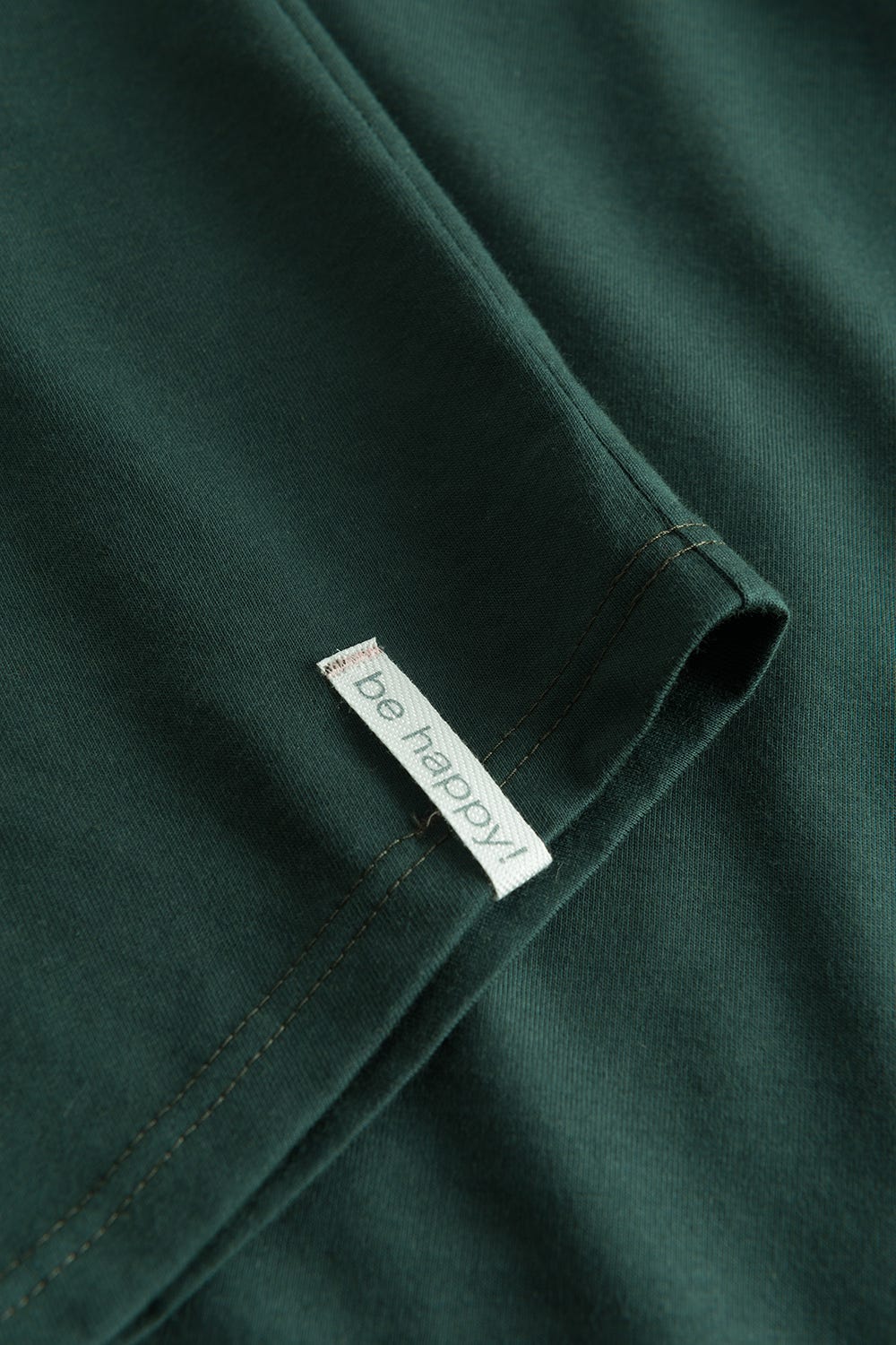 Detailbild 3 von Shirt mit V-Ausschnitt Grün Baumwolle/Elasthan