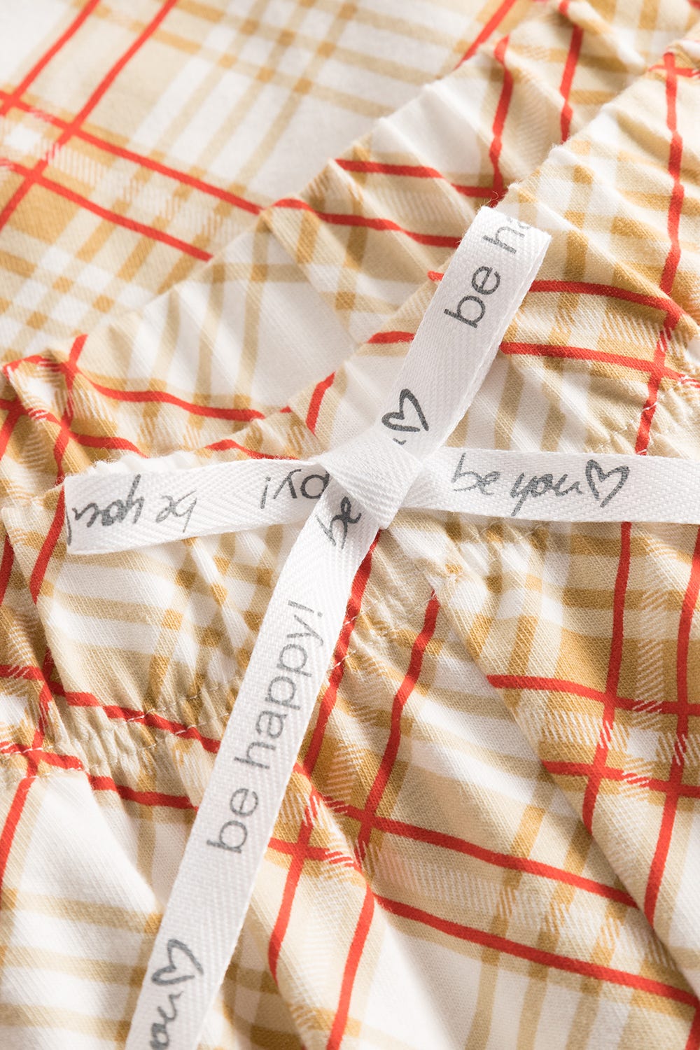 Detailbild 2 von 7/8-Hose im Karomuster Baumwolle/Elasthan