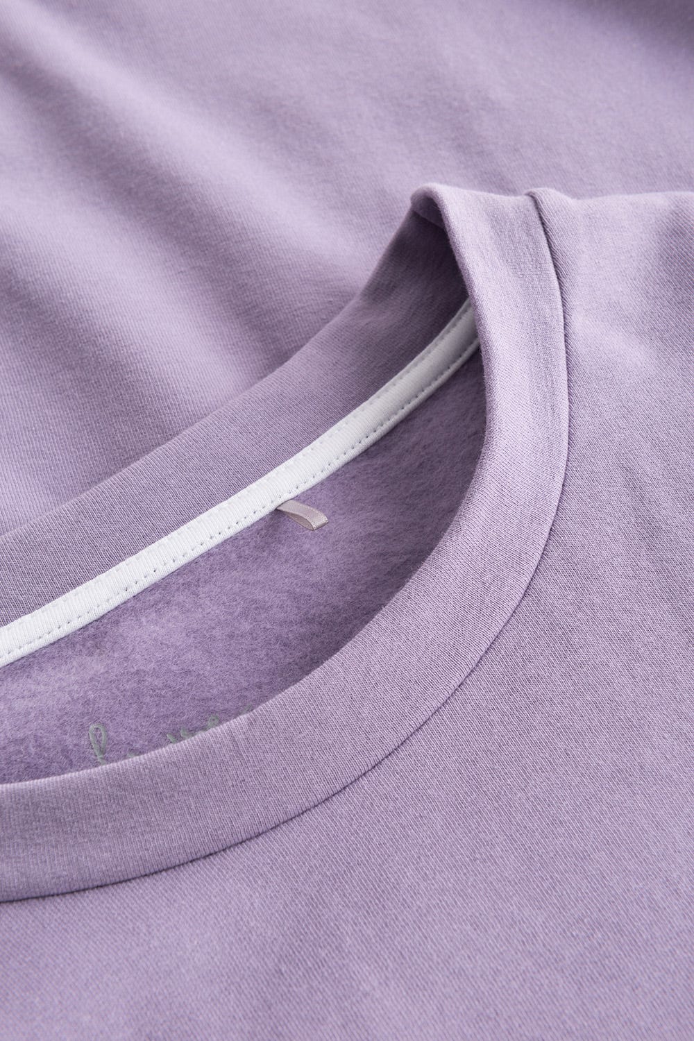 Detailbild 2 von Sweatshirt mit Stickerei "thanks" Flieder Mix & Match Baumwolle/Elasthan