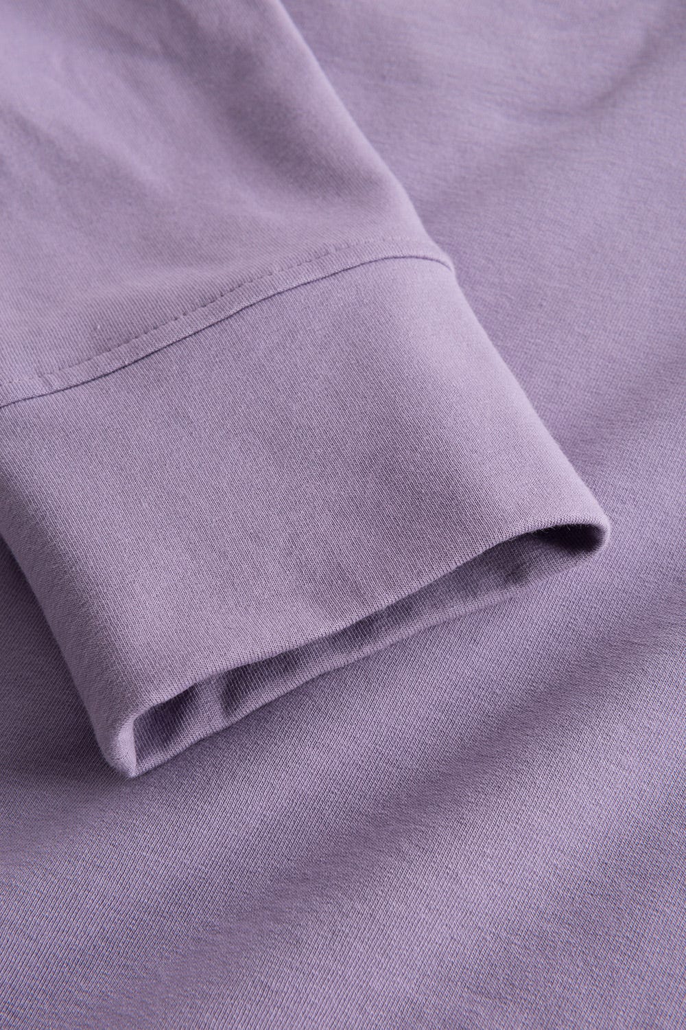 Detailbild 3 von Sweatshirt mit Stickerei "thanks" Flieder Mix & Match Baumwolle/Elasthan