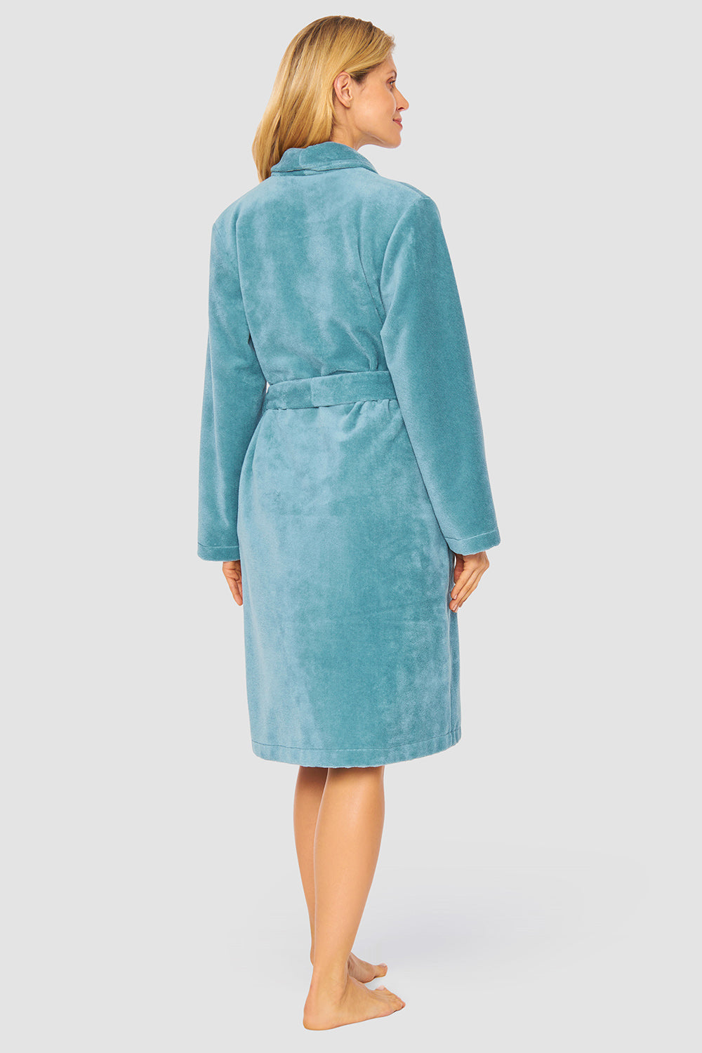 Rückansicht von Rösch Mantel Knielang