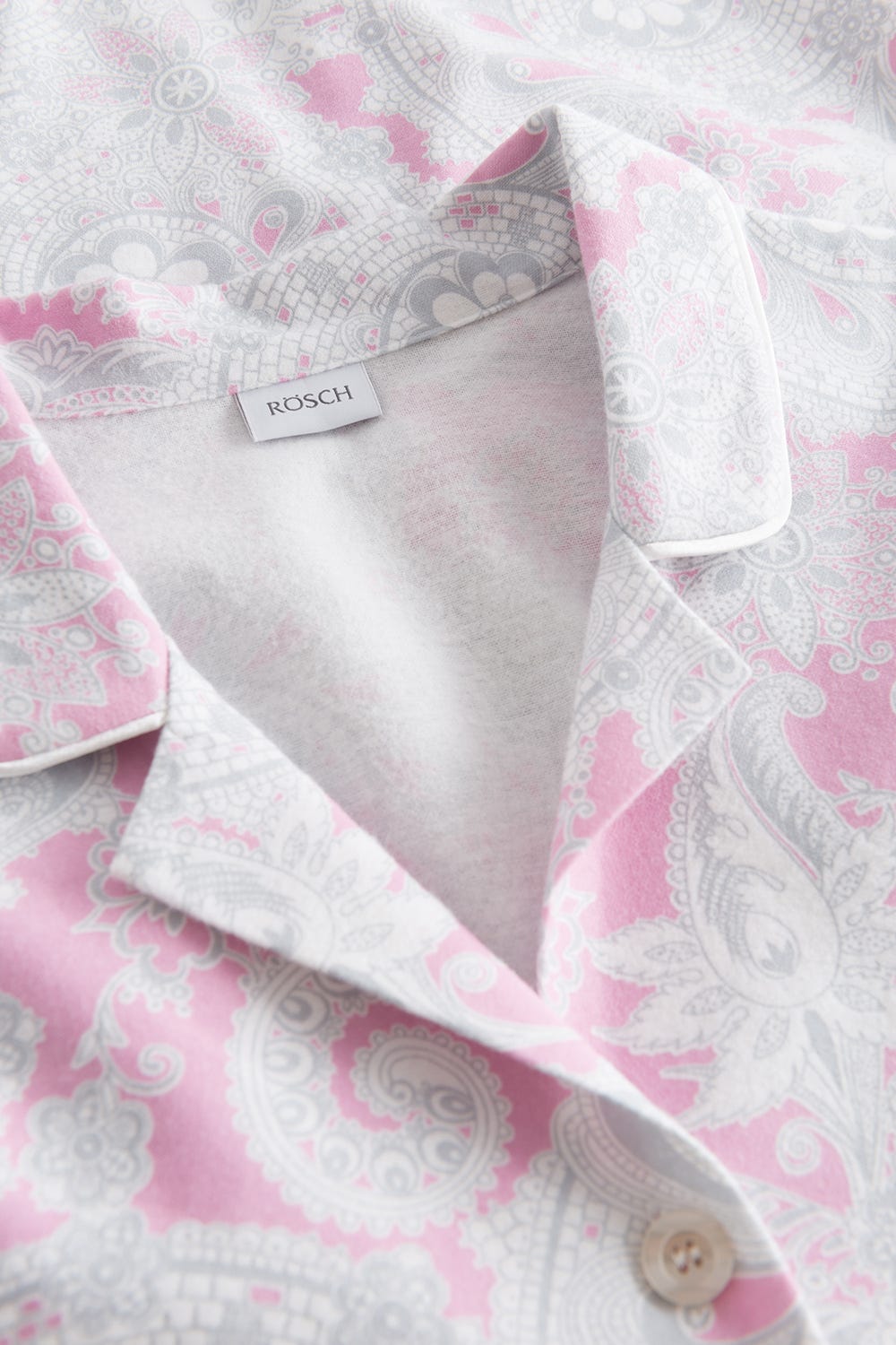 Detailbild 1 von Nachthemd im Herrenstil Flanell Kuschlig 100% Baumwolle