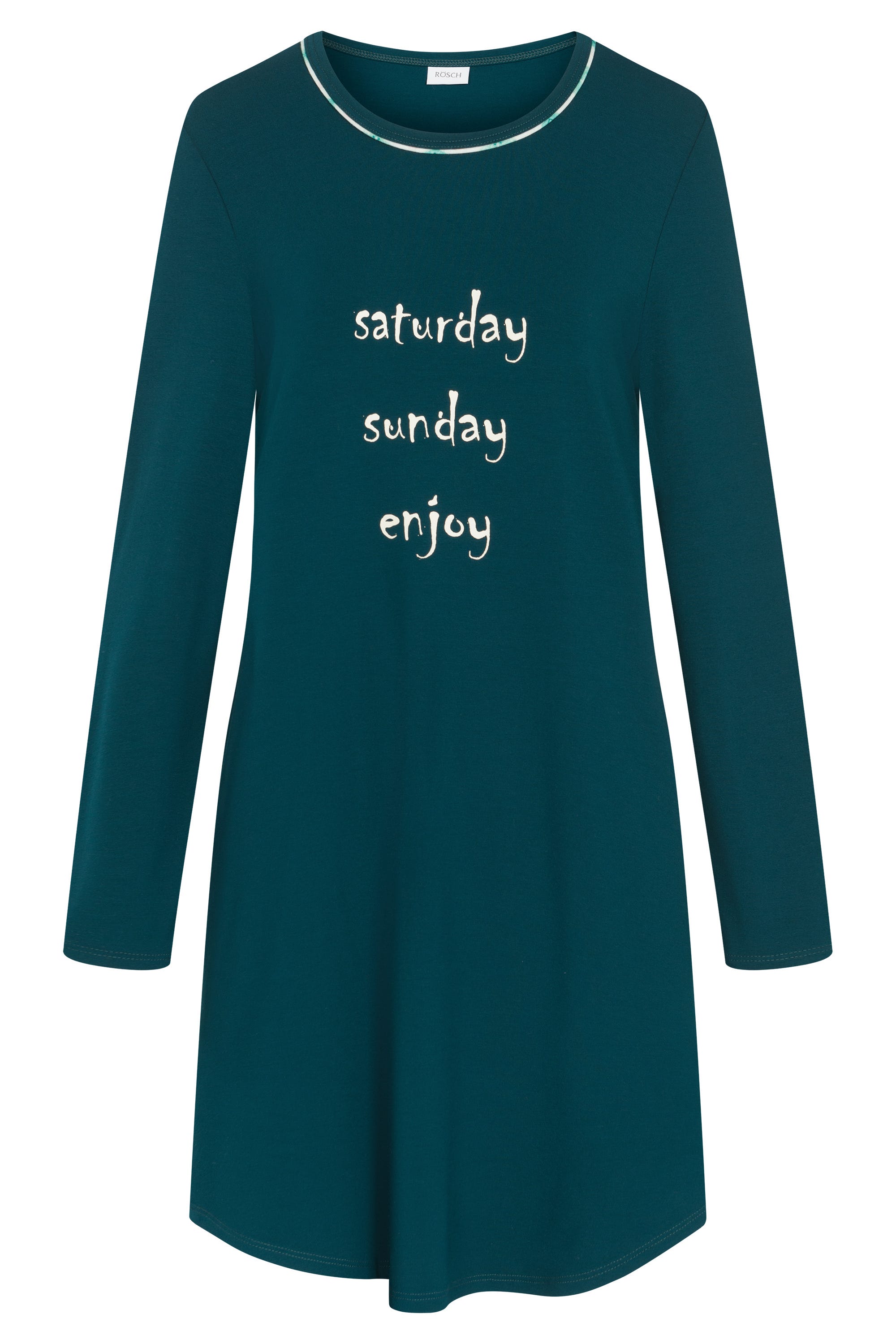 Hollowbild von Bigshirt "saturday sunday enjoy" 100% Baumwolle