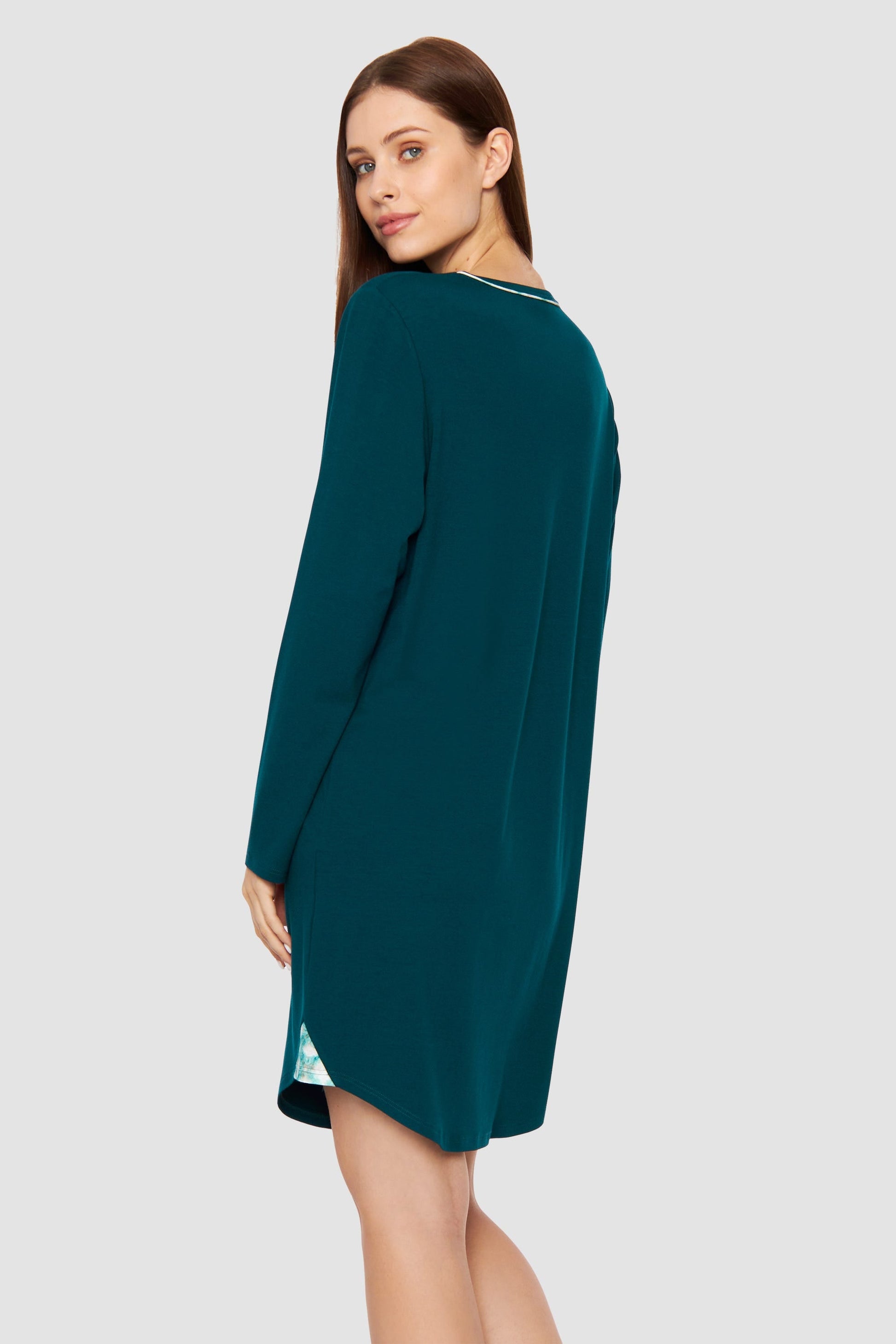 Rückansicht von Bigshirt "saturday sunday enjoy" 100% Baumwolle