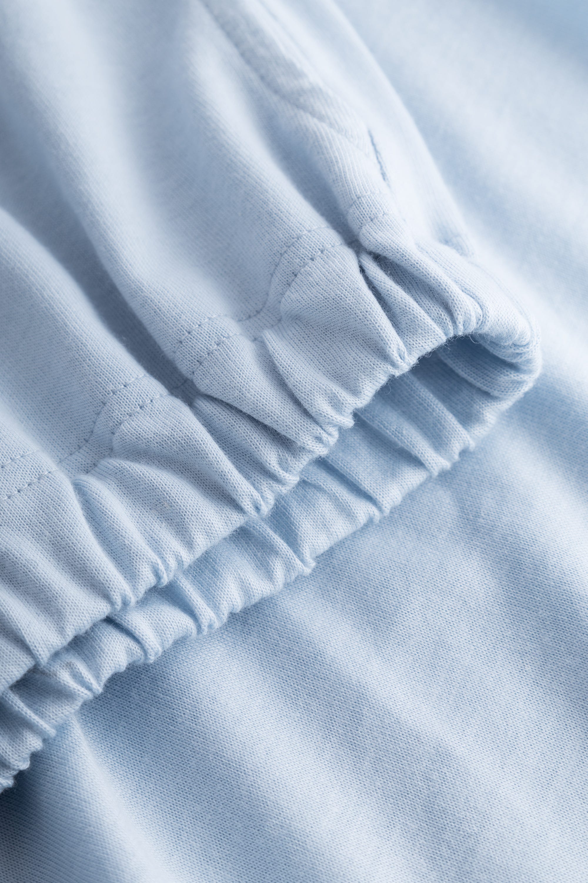 Detailbild 3 von Pyjama mit Rüschen-Stehkragen Baumwolle/Modal