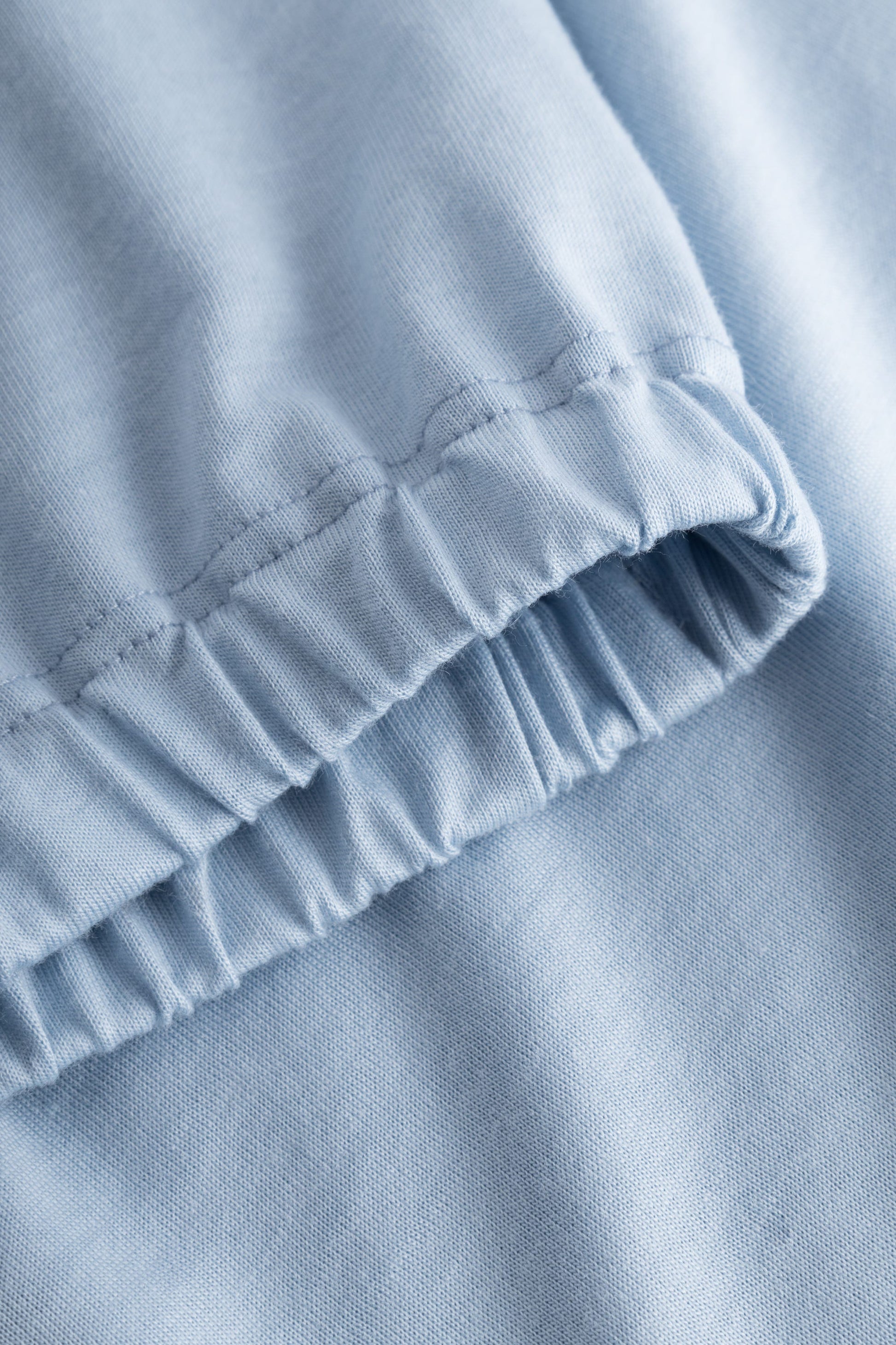 Detailbild 3 von Pyjama mit Paisleydruck Hellblau Baumwolle/Modal