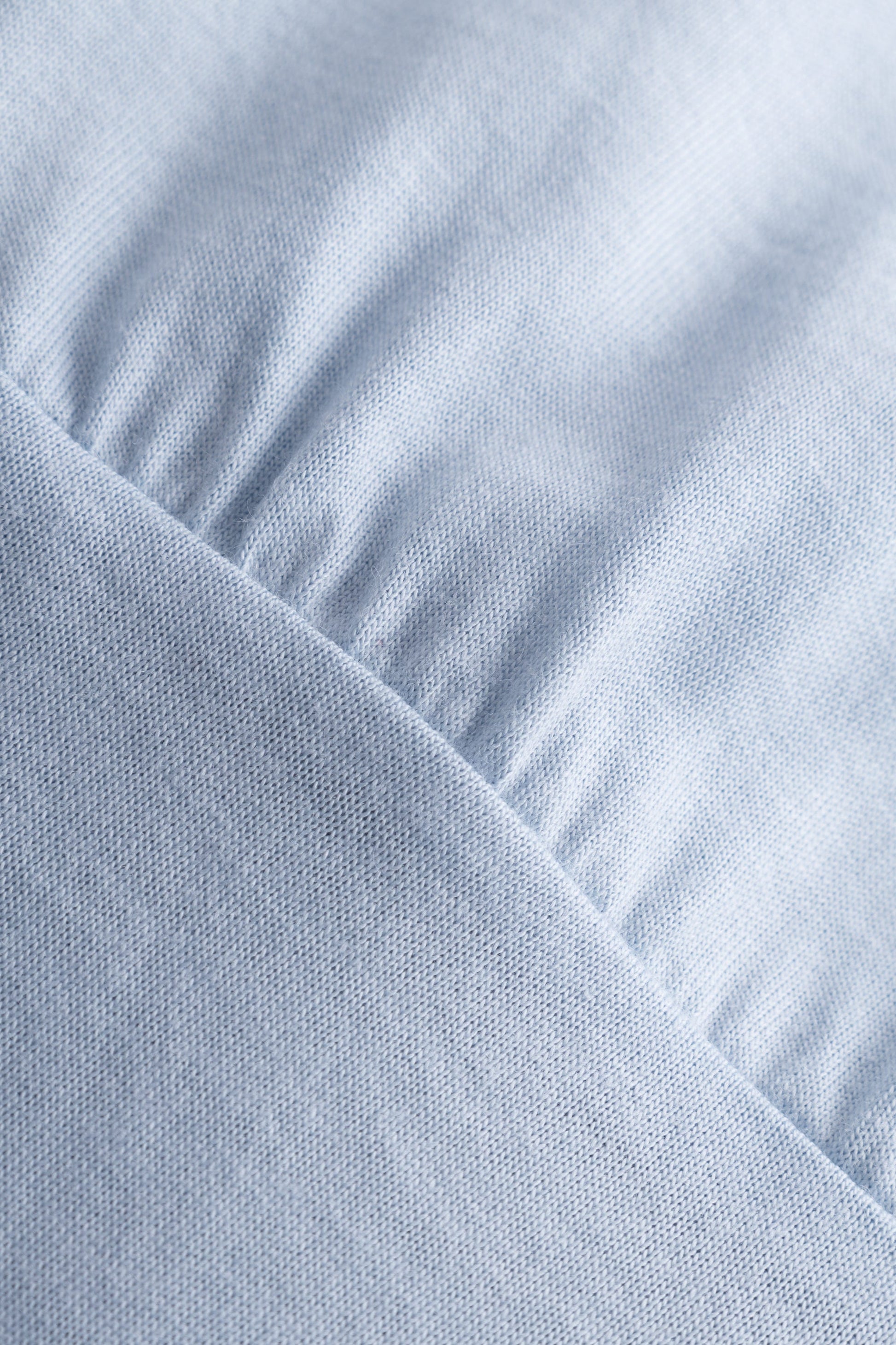 Detailbild 2 von Pyjama mit Stufenlook Hellblau Baumwolle/Modal