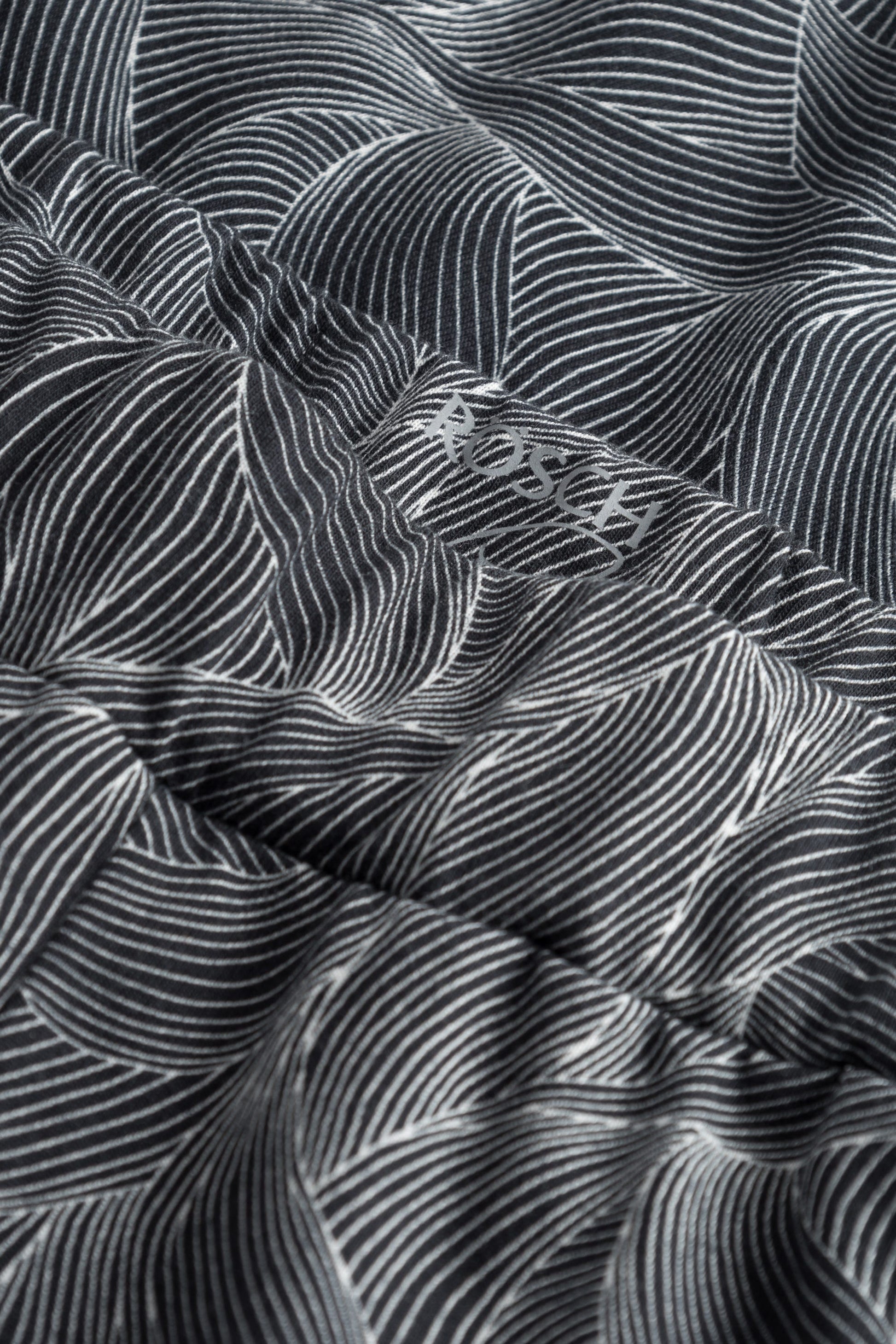 Detailbild 2 von Hose im schwarz-weißen Druck Baumwolle/Modal Große Größen bis 54