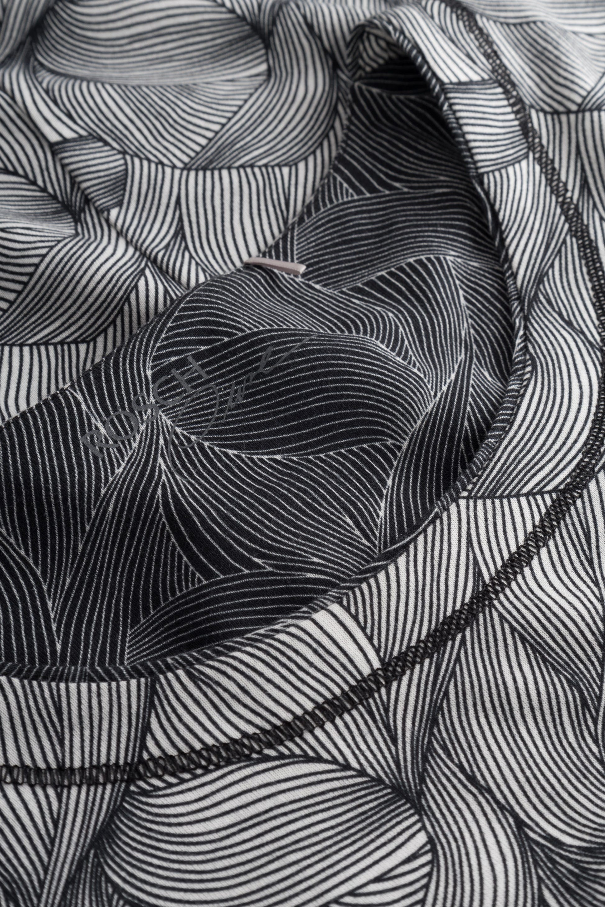 Detailbild 2 von Oberteil im Mustermix A-Linie Baumwolle/Modal Große Größen bis 54