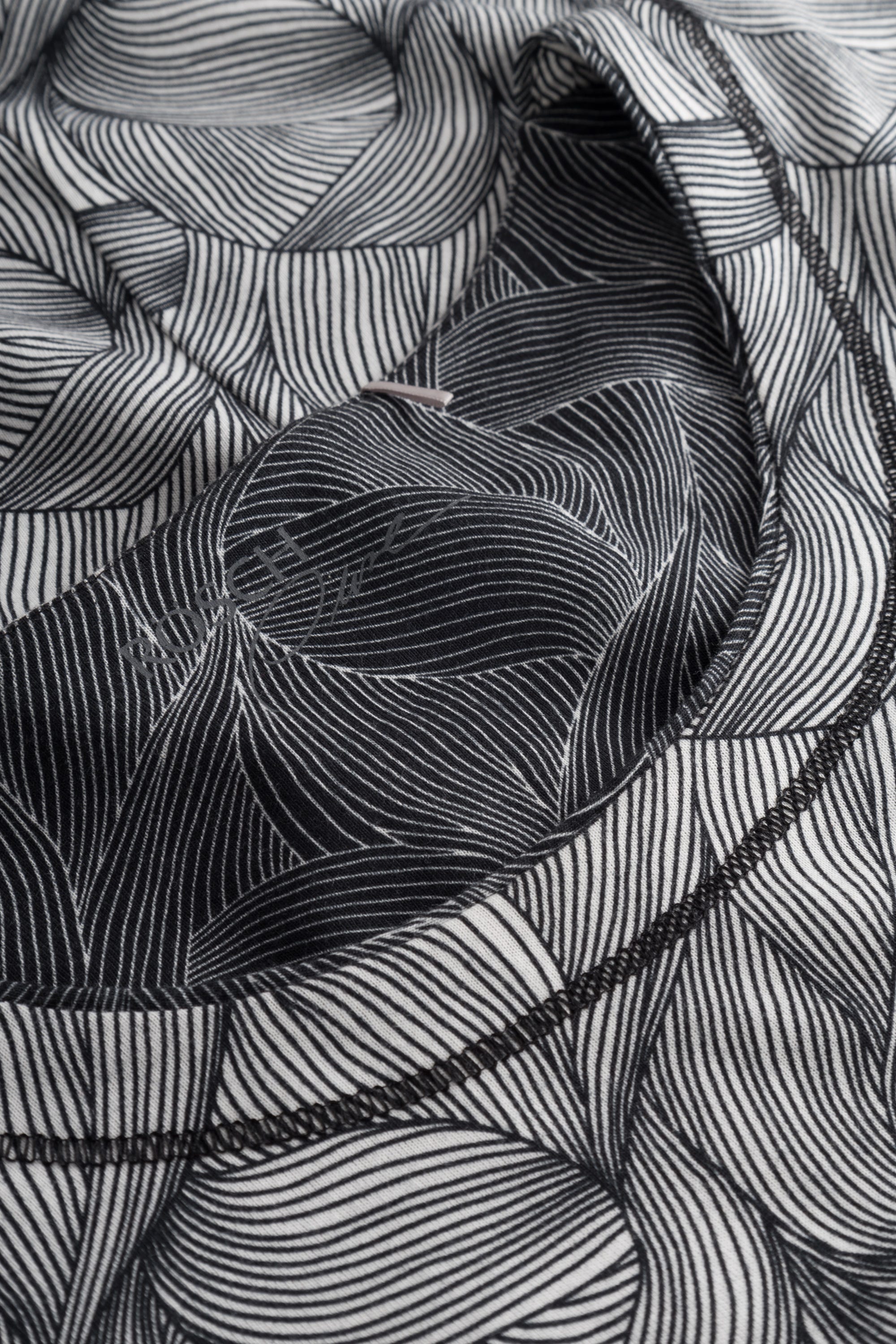 Detailbild 2 von Oberteil im Mustermix A-Linie Baumwolle/Modal Große Größen bis 54