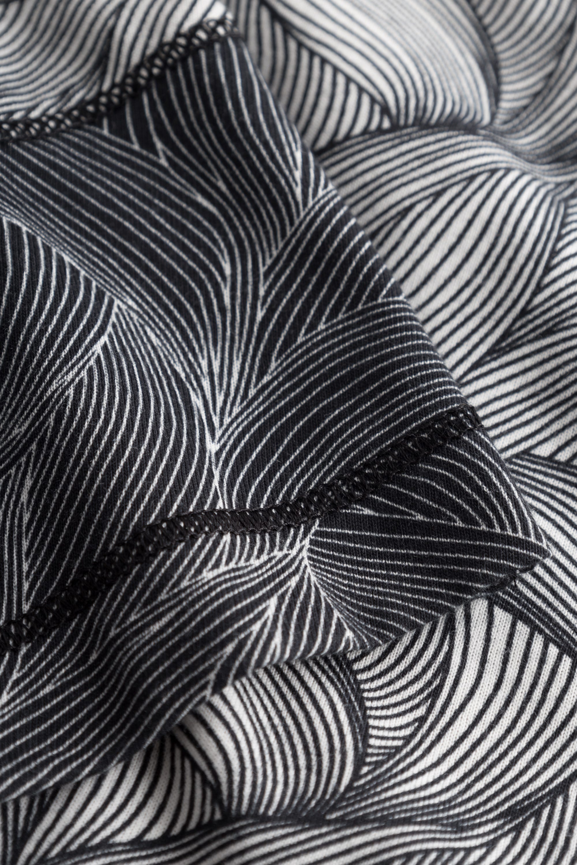 Detailbild 3 von Oberteil im Mustermix A-Linie Baumwolle/Modal Große Größen bis 54