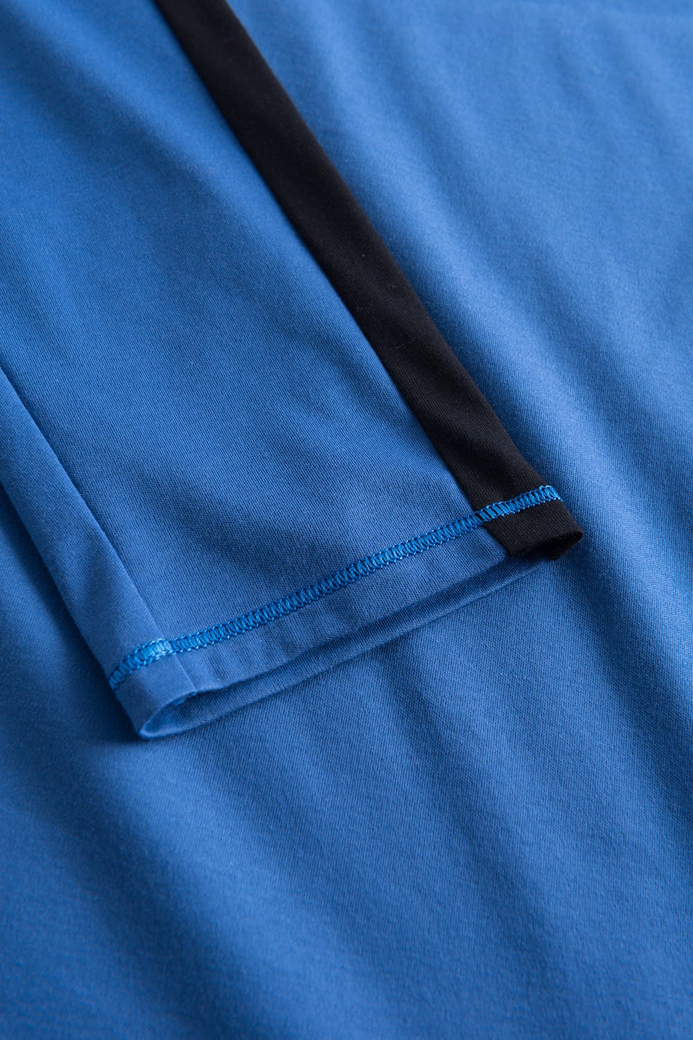 Detailbild 3 von Shirt mit Kontraststreifen Ziernähte Baumwolle/Modal Große Größen bis 54