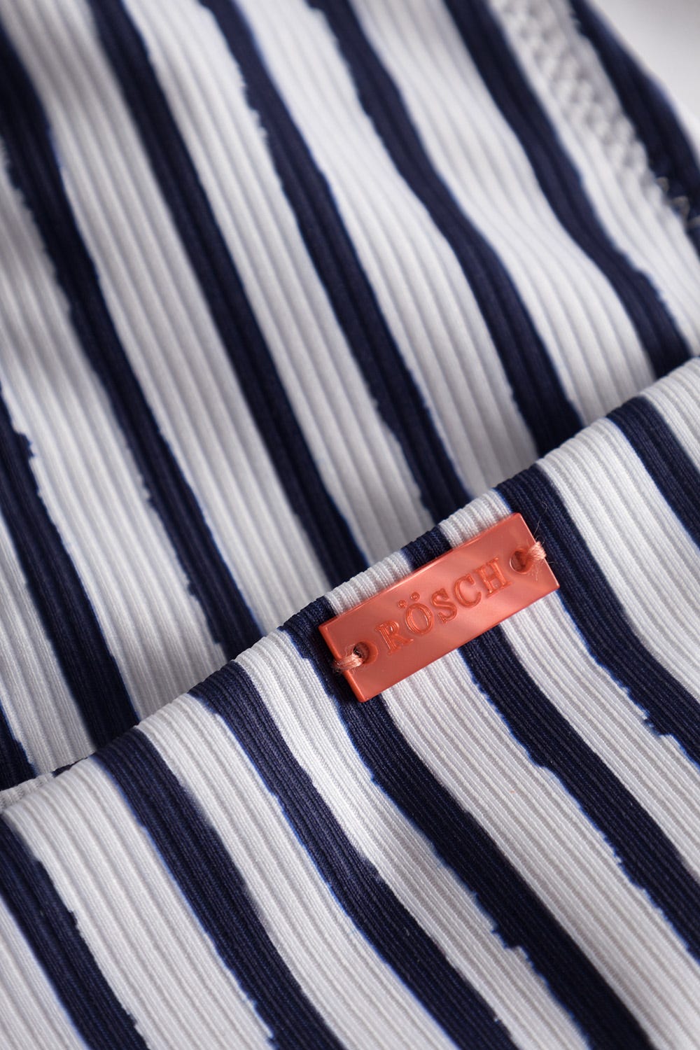 Detailbild 3 von Bikini Hose im Streifen-Druck Bänder Ripp recyceltes Polyester/Elasthan