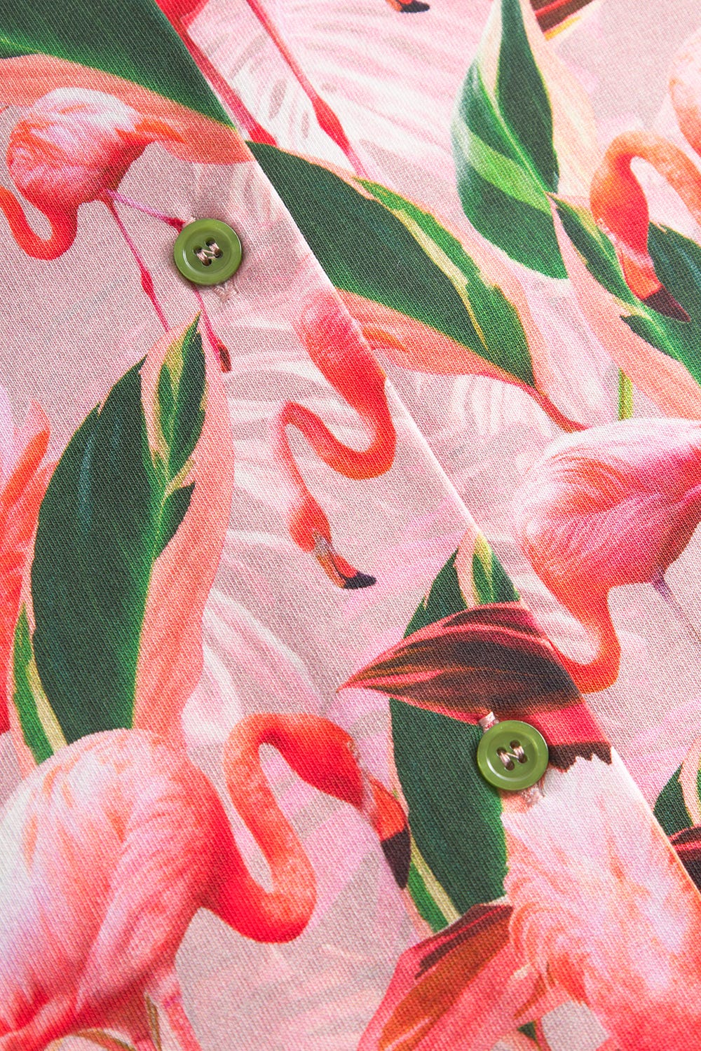 Detailbild 2 von Nachthemd im Flamingo-Druck Baumwolle/Elasthan