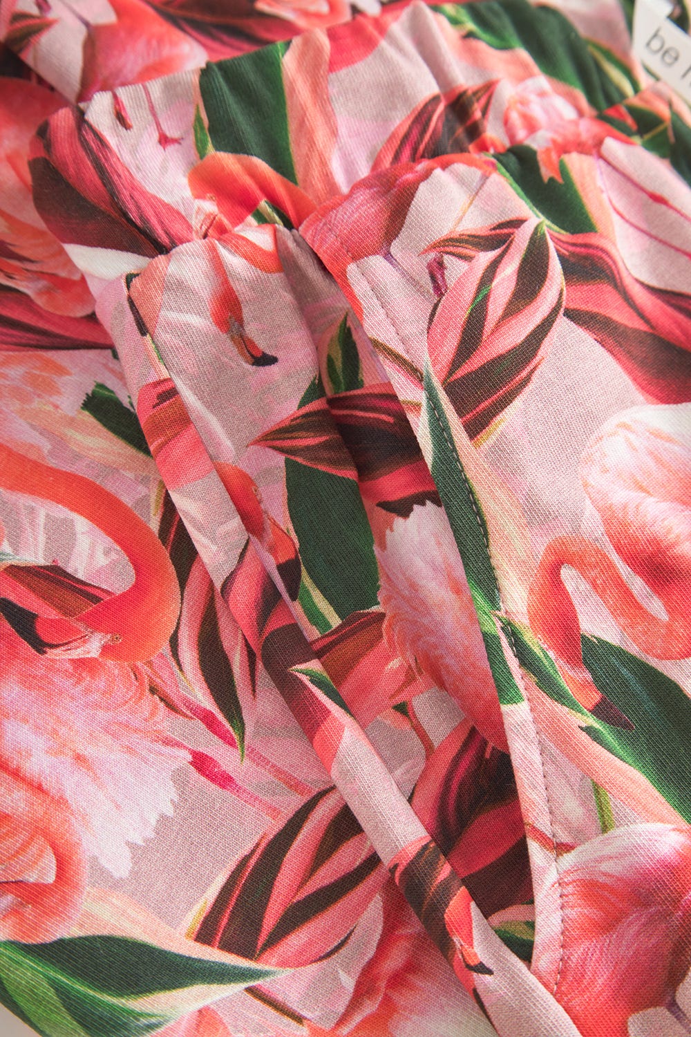 Detailbild 3 von 3/4-Hose im Flamingo-Druck Baumwolle/Elasthan