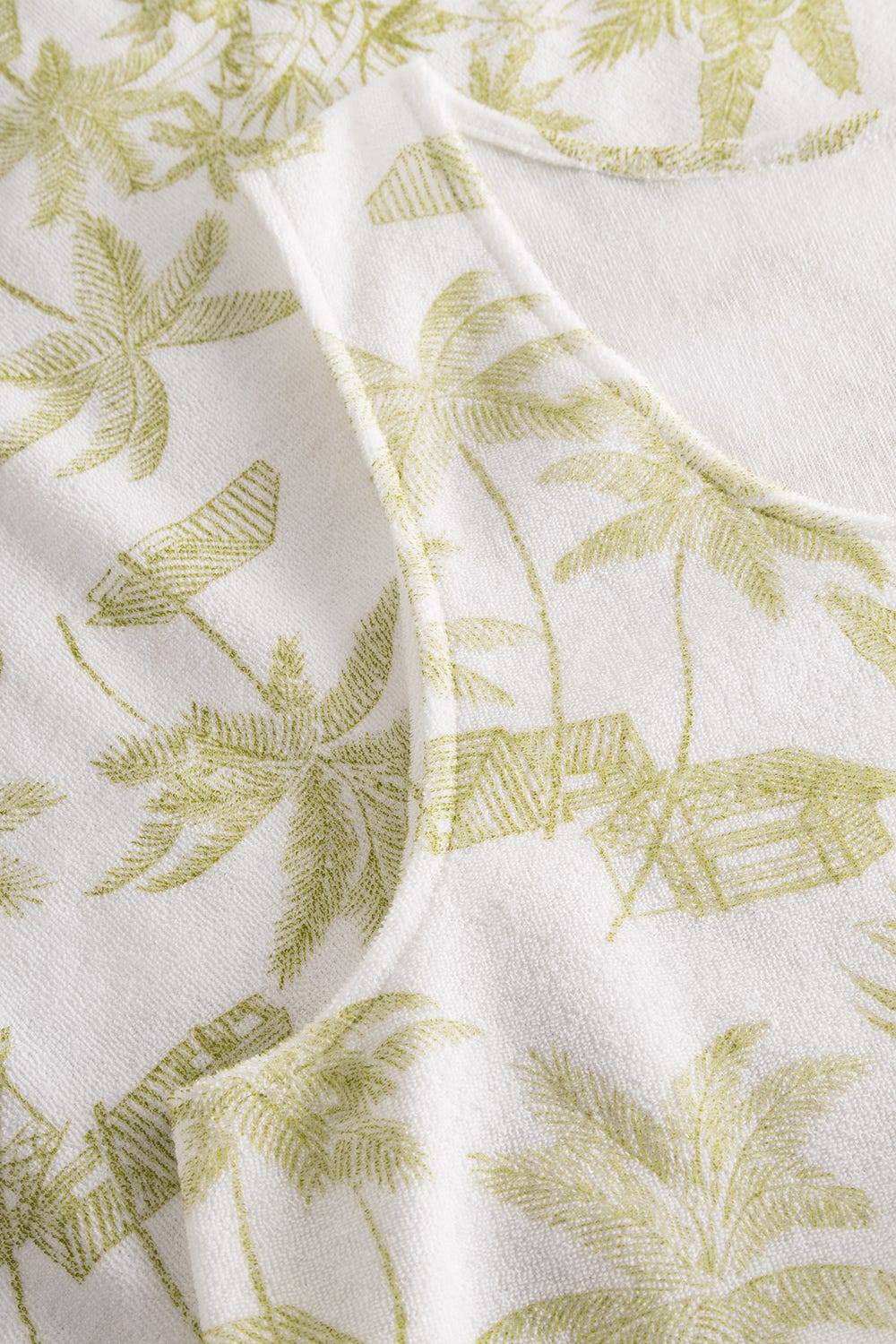 Detailbild 1 von Frottee-Kleid im Palmenprint Baumwolle/Polyester