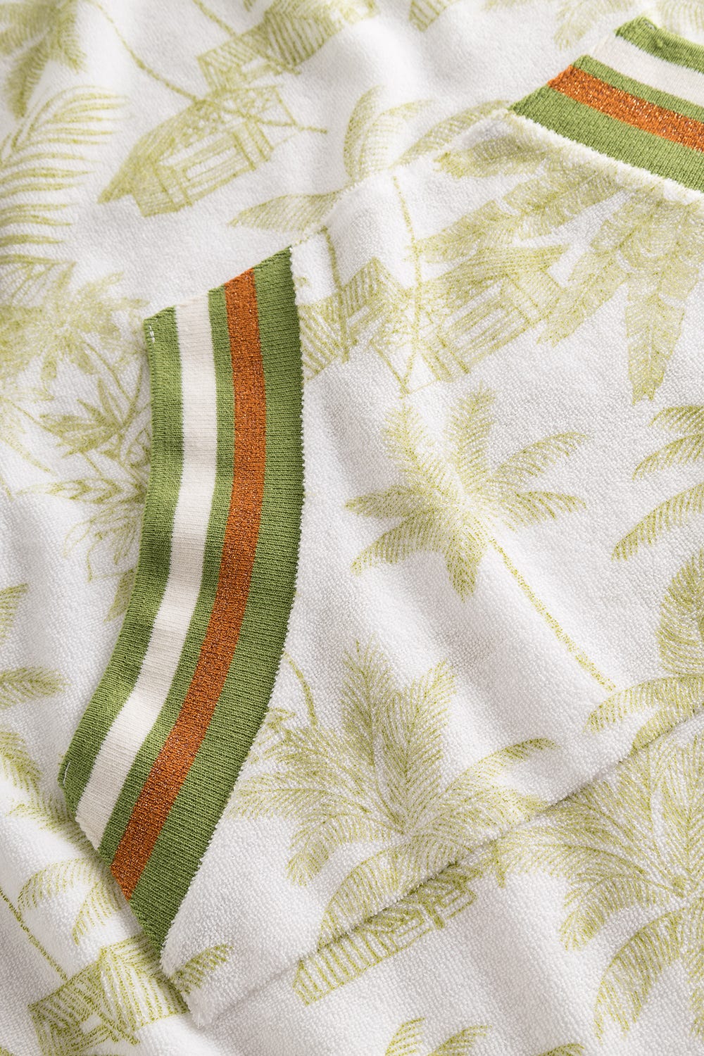 Detailbild 2 von Frottee-Kleid im Palmenprint Baumwolle/Polyester