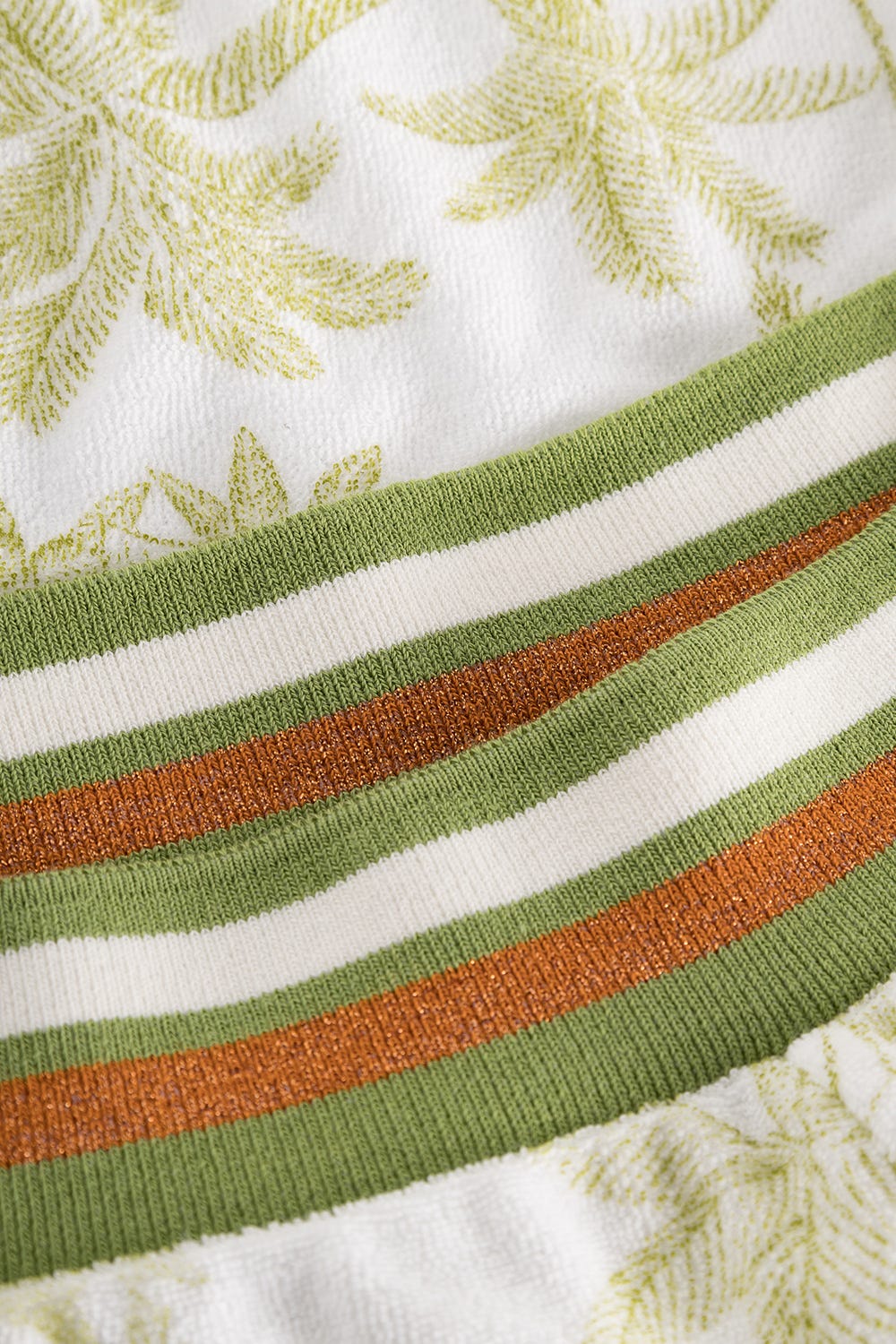 Detailbild 2 von Frottee-Shorts im Palmenprint Baumwolle/Polyester