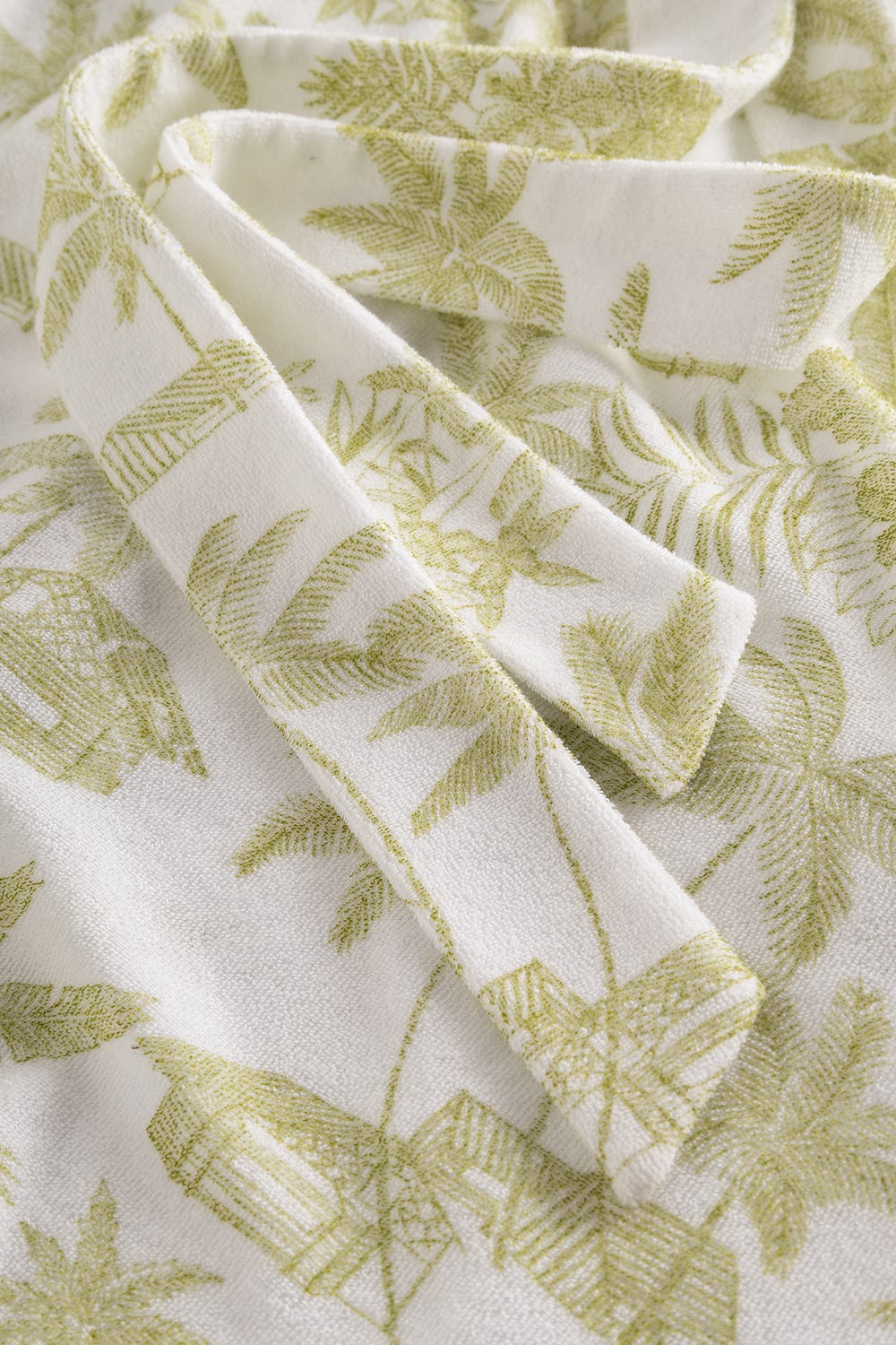 Detailbild 2 von Frottee-Mantel im Palmenprint Baumwolle/Polyester