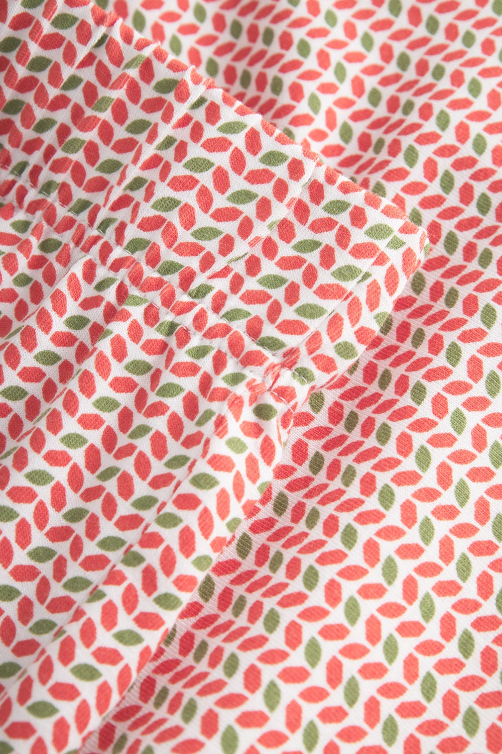 Detailbild 3 von Shorts im Grafikprint Rot-Grün Baumwolle/Elasthan