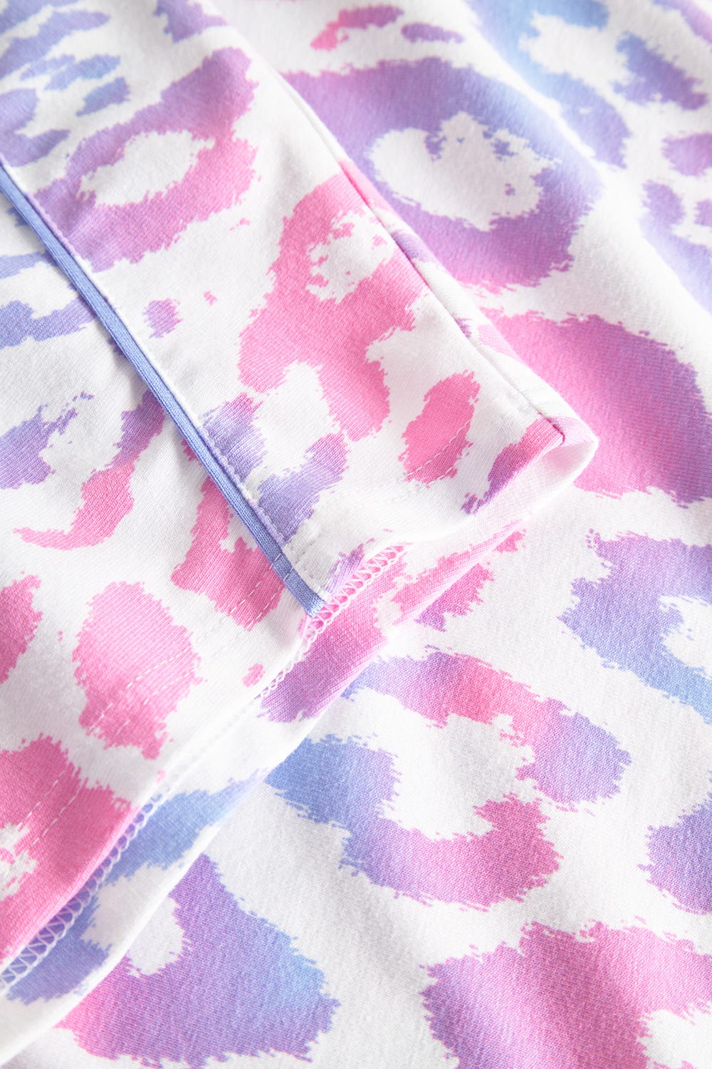 Detailbild 3 von Nachthemd im modernen Leoprint Baumwolle/Elasthan