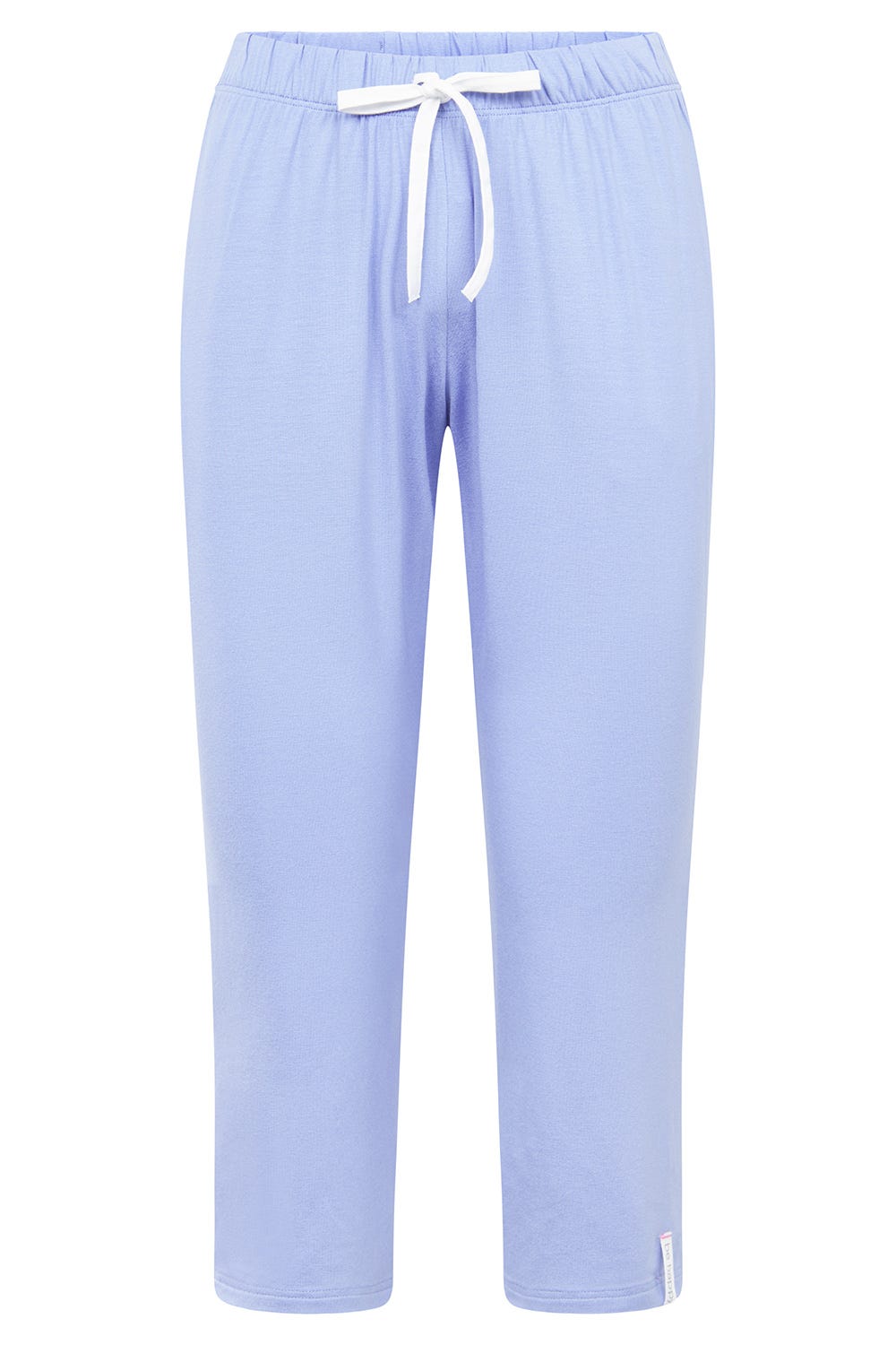 Hollowbild von 3/4-Pyjamahose in Lavendel Viskose/Elasthan