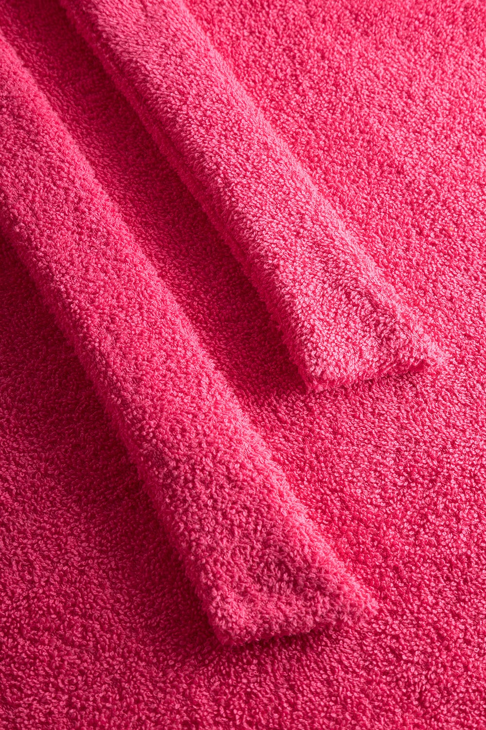 Detailbild 2 von Bademantel aus Frottee Pink Baumwolle/Polyester