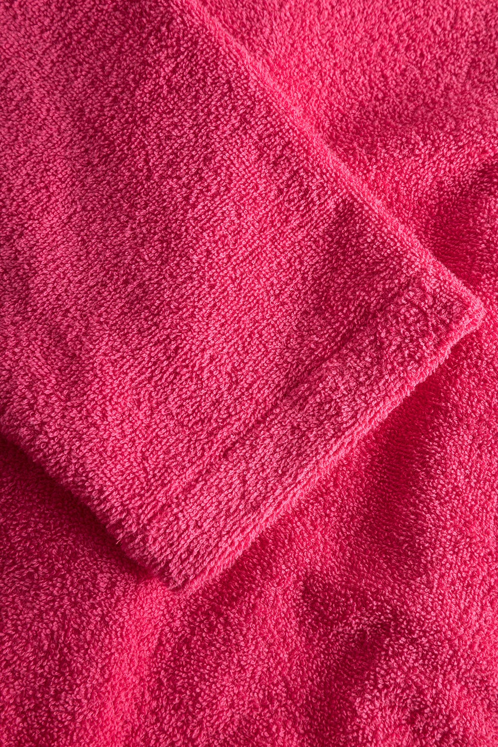 Detailbild 3 von Bademantel aus Frottee Pink Baumwolle/Polyester