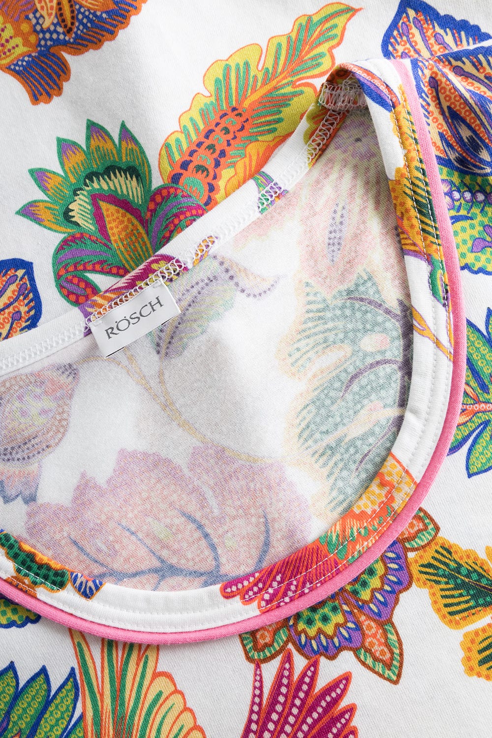 Detailbild 1 von Pyjama mit Blumenprint exotisch Baumwolle/Modal