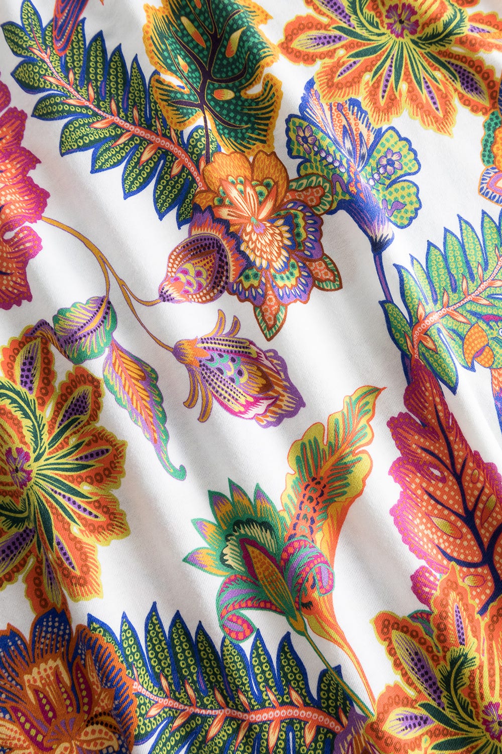 Detailbild 3 von Nachthemd Ärmellos mit Blumenprint exotisch Baumwolle/Modal