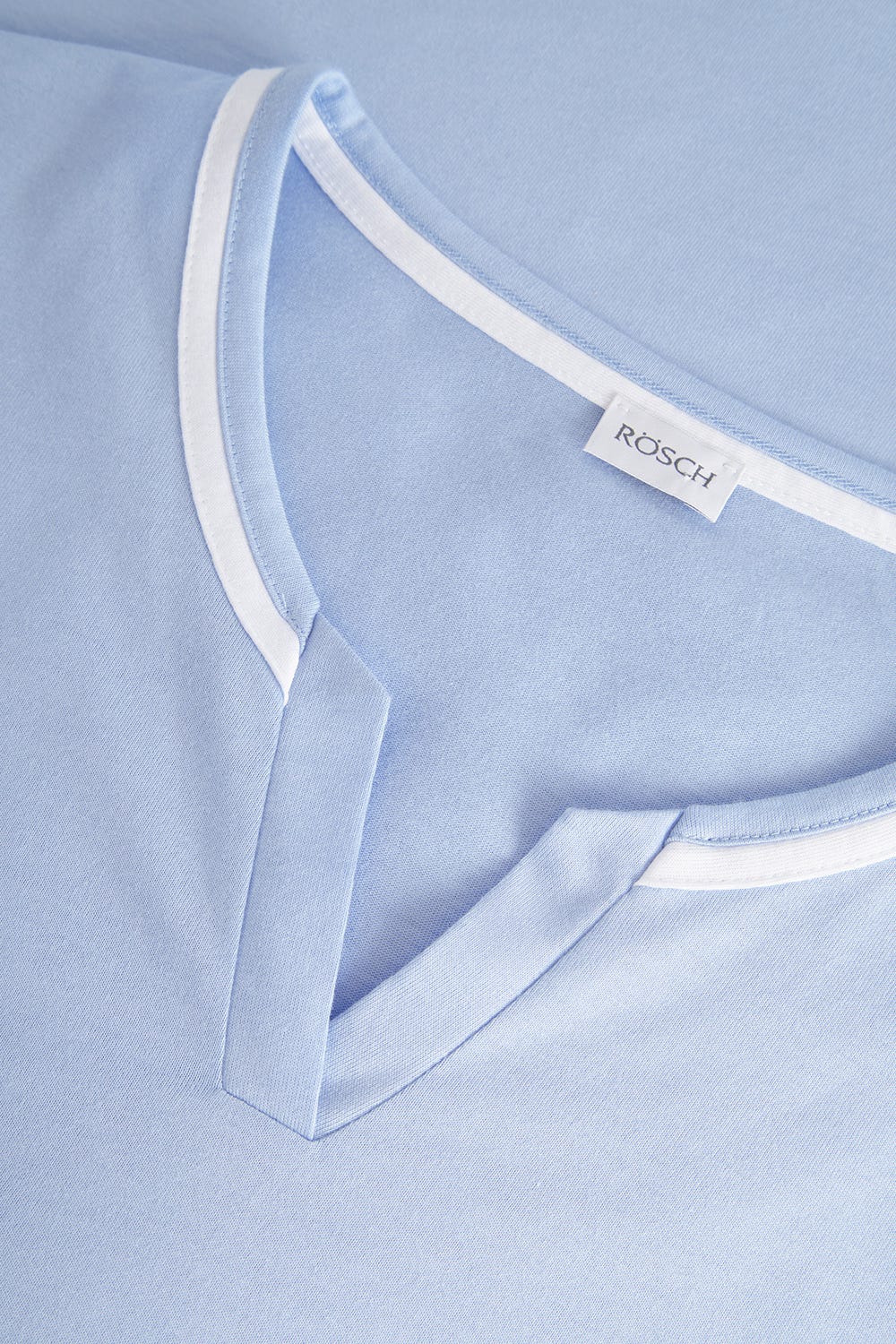 Detailbild 1 von Pyjama mit Punktedruck Blau-Weiß 100% Baumwolle