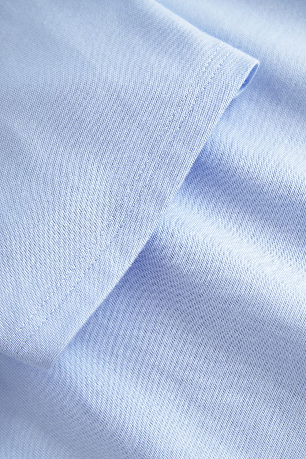 Detailbild 2 von Pyjama mit Punktedruck Blau-Weiß 100% Baumwolle