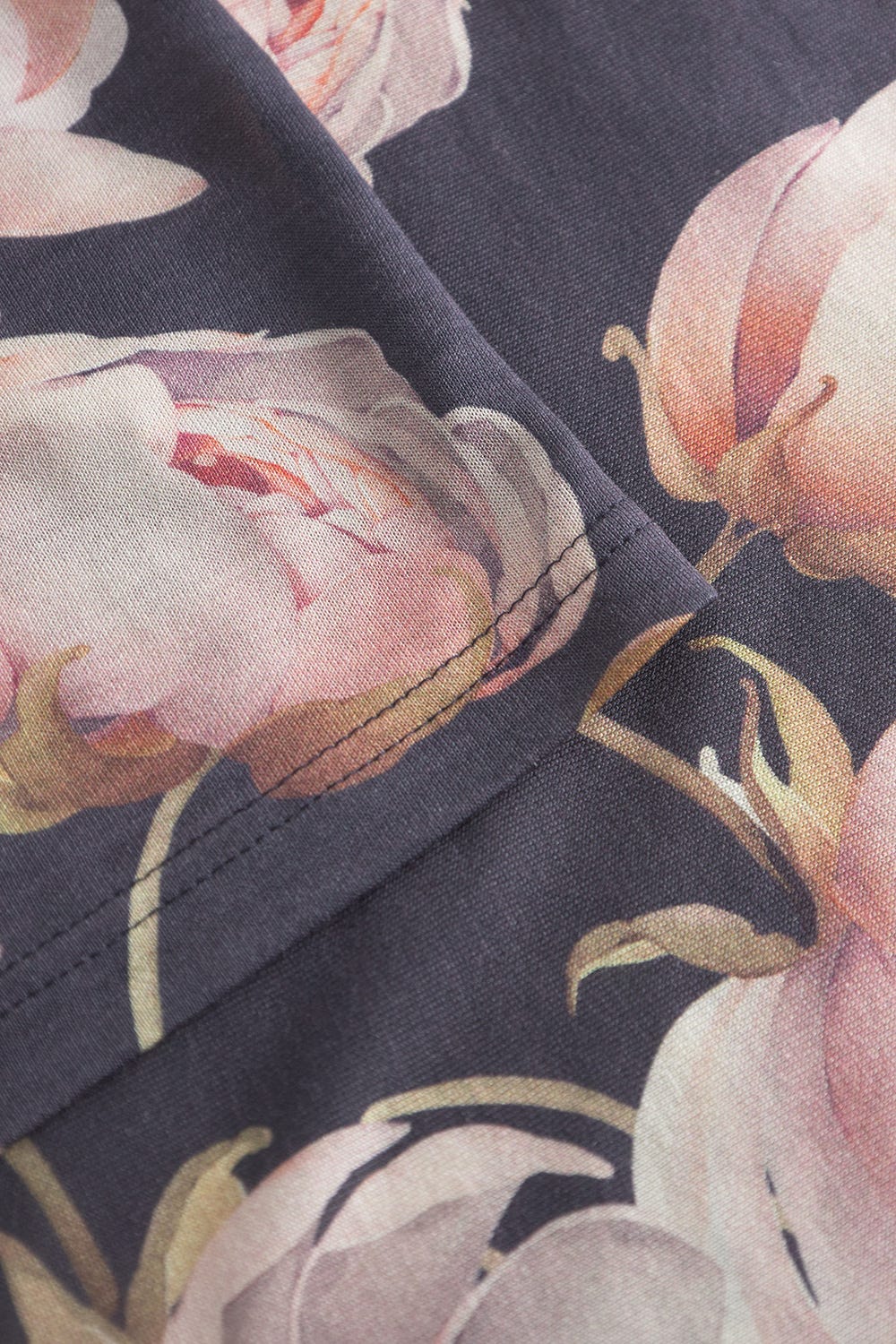 Detailbild 3 von Trägerkleid im floralen Druck romantisch 100% Modal