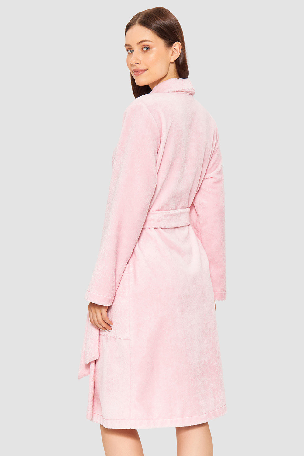 Rückansicht von Rösch Mantel Knielang