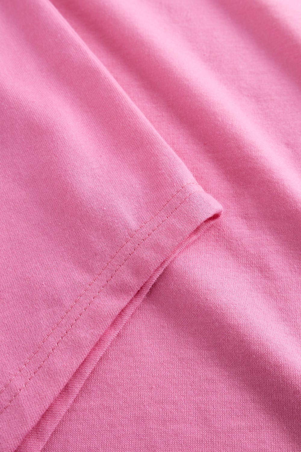 Detailbild 3 von Trägerkleid mit Spitzendetails Pink Baumwolle/Modal