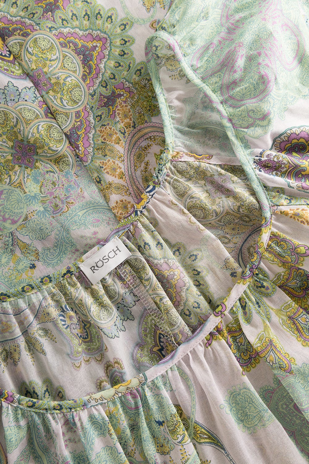 Detailbild 1 von Nachthemd im Paisley-Druck Voile 100% Baumwolle