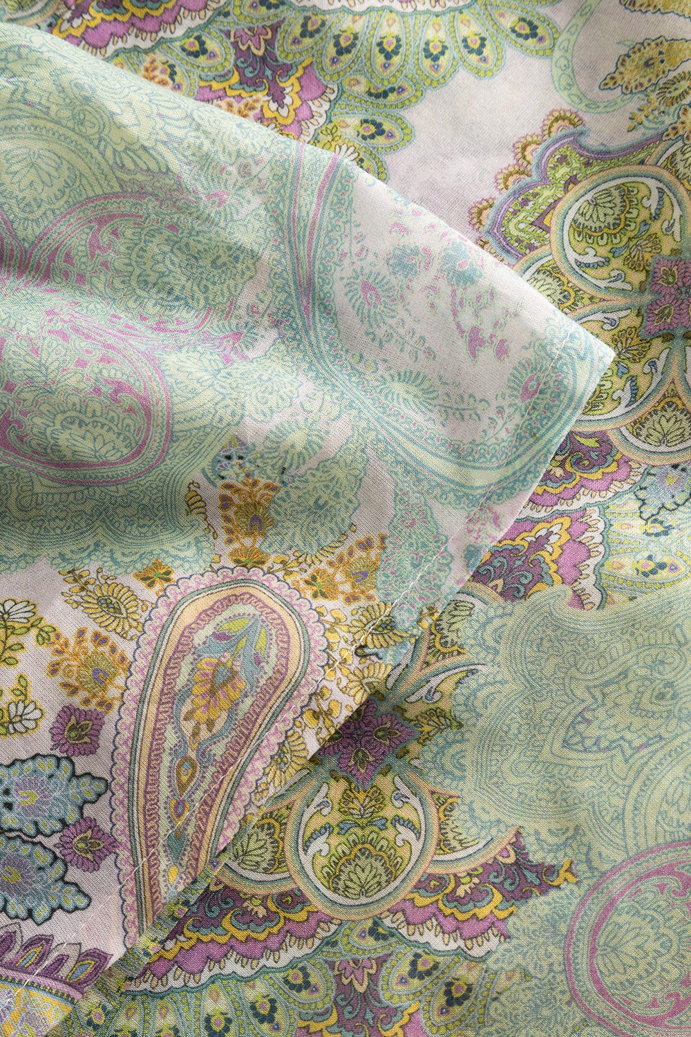 Detailbild 3 von Nachthemd im Paisley-Druck Voile 100% Baumwolle