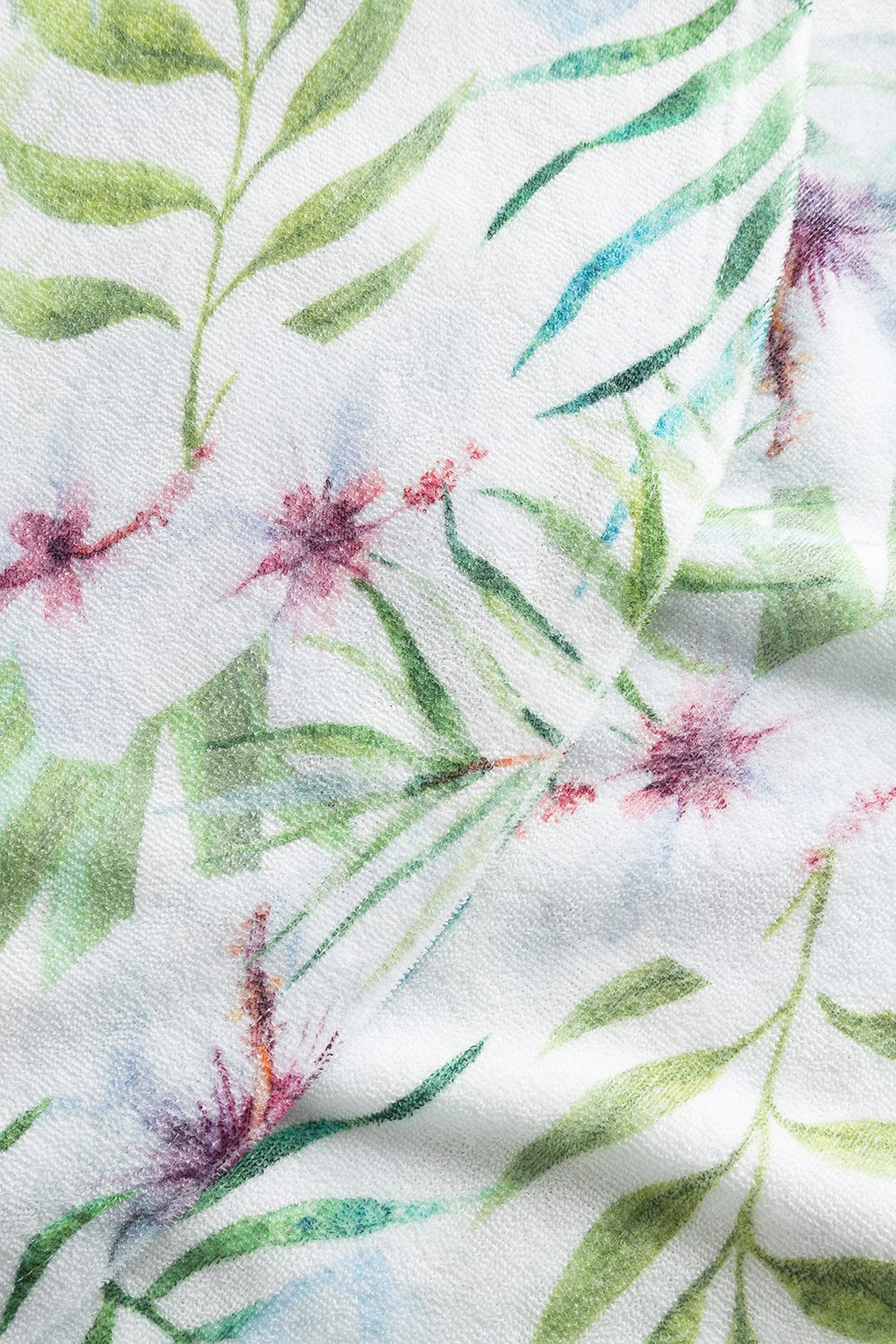 Detailbild 2 von Frottee-Kleid im exotischem Blumendruck Baumwolle/Polyester