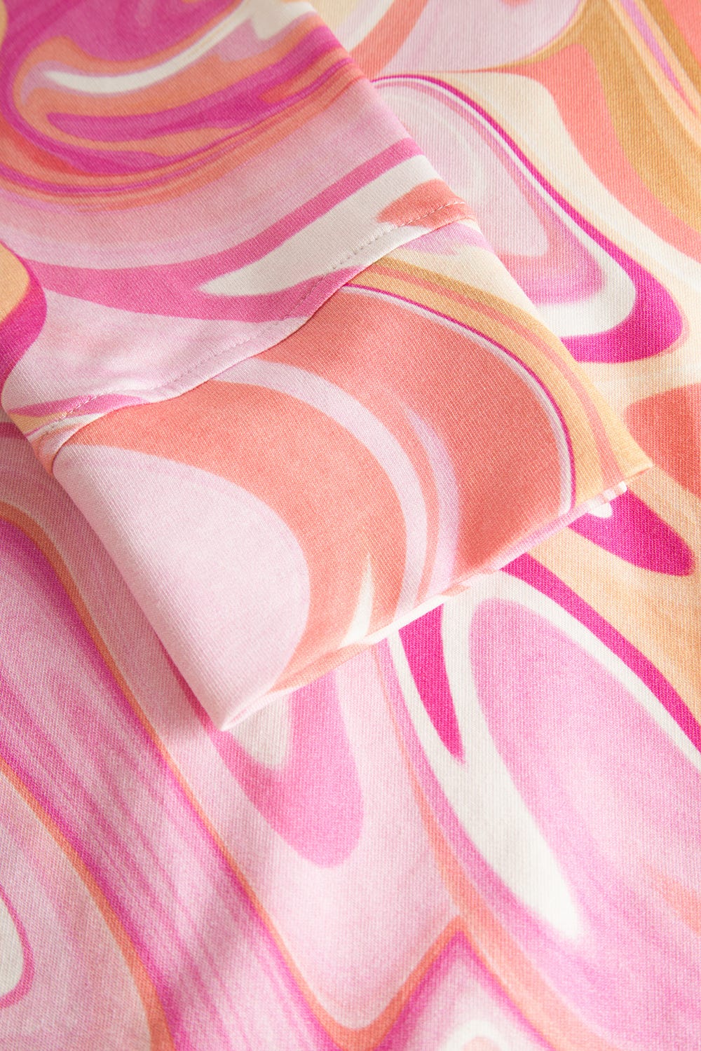 Detailbild 3 von Sweatjacke im Batikdruck Baumwolle/Elasthan