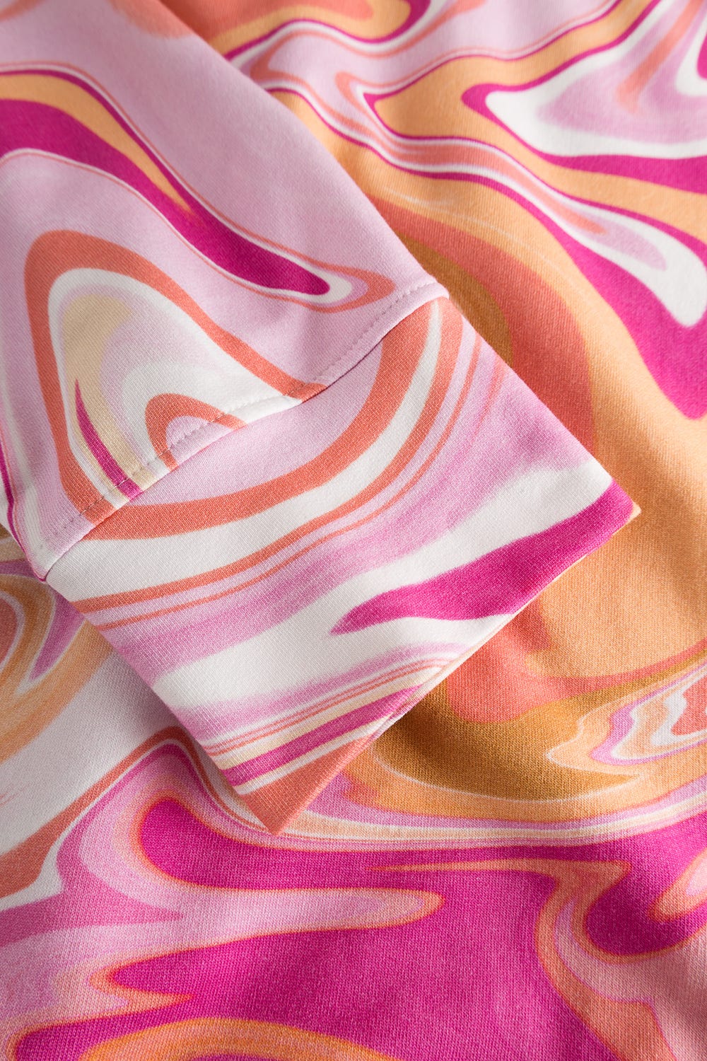 Detailbild 3 von Sweatshirt im Batikdruck Baumwolle/Elasthan