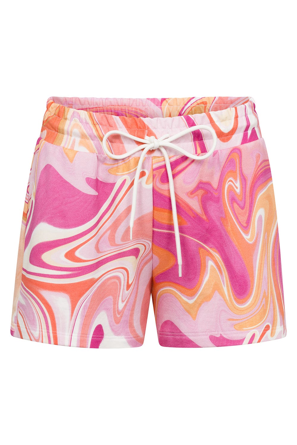 Hollowbild von Sweat Shorts im Batikdruck Baumwolle/Elasthan