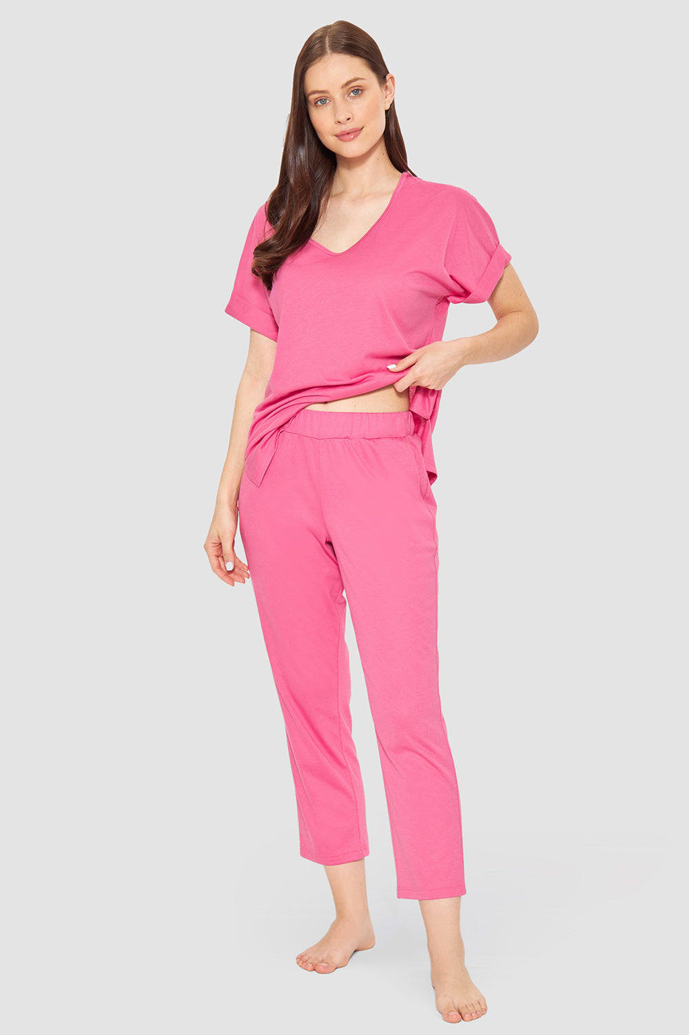 Ganzkörperbild von Rösch 7/8-Hose