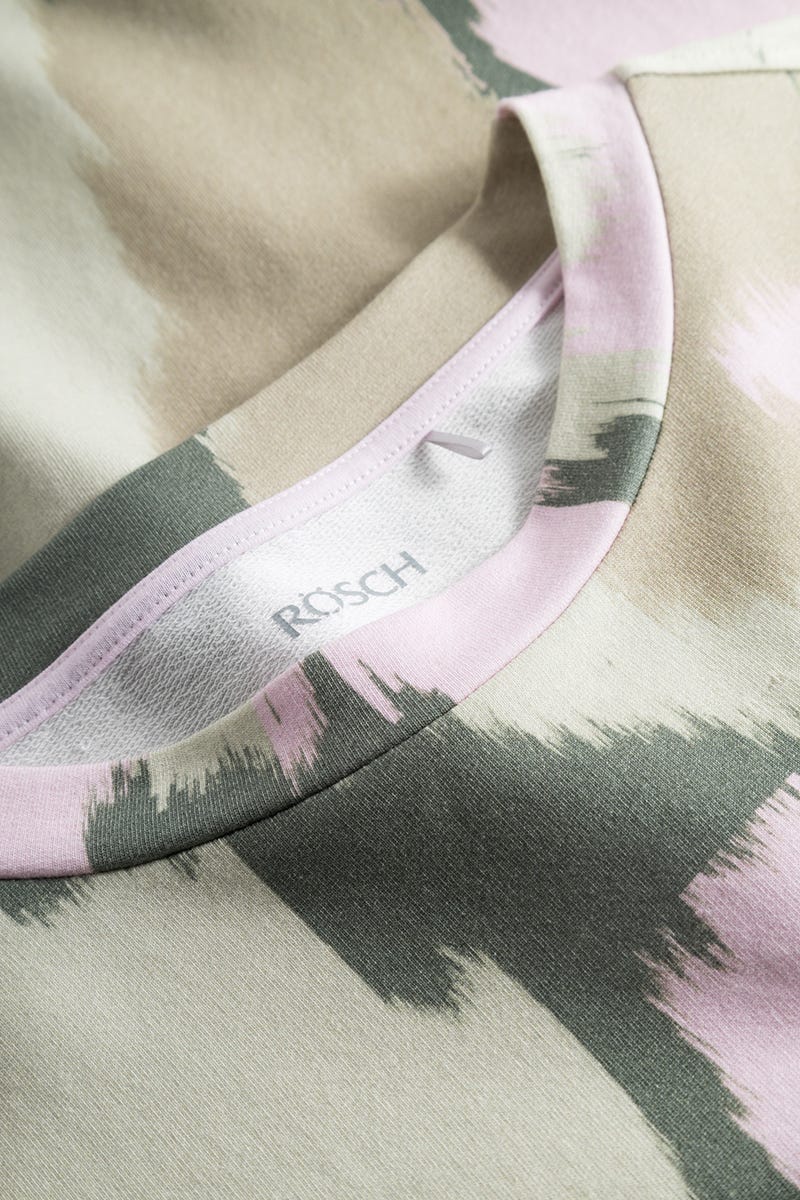 Detailbild 2 von Sweatshirt im Camouflage-Druck Yoga Baumwolle/Elasthan